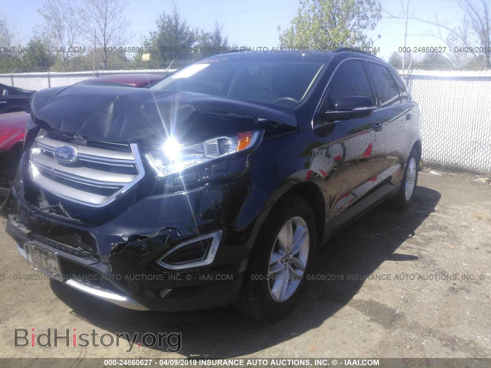 2015 FORD EDGE - VIN: 2FMTK4J84FBC21963 - Фото 2