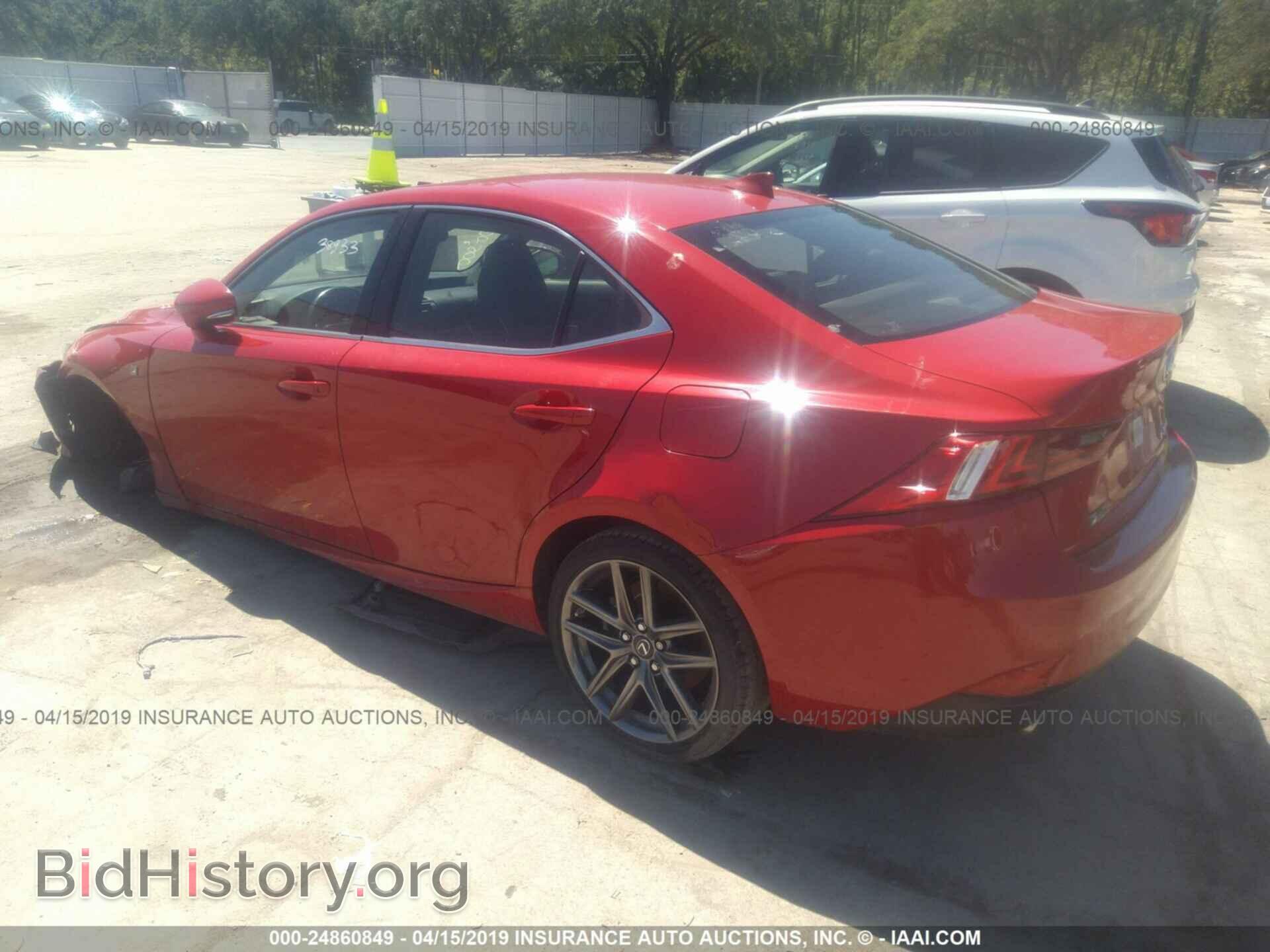 2016 LEXUS IS - VIN: JTHBA1D24G5009609 - Фото 3
