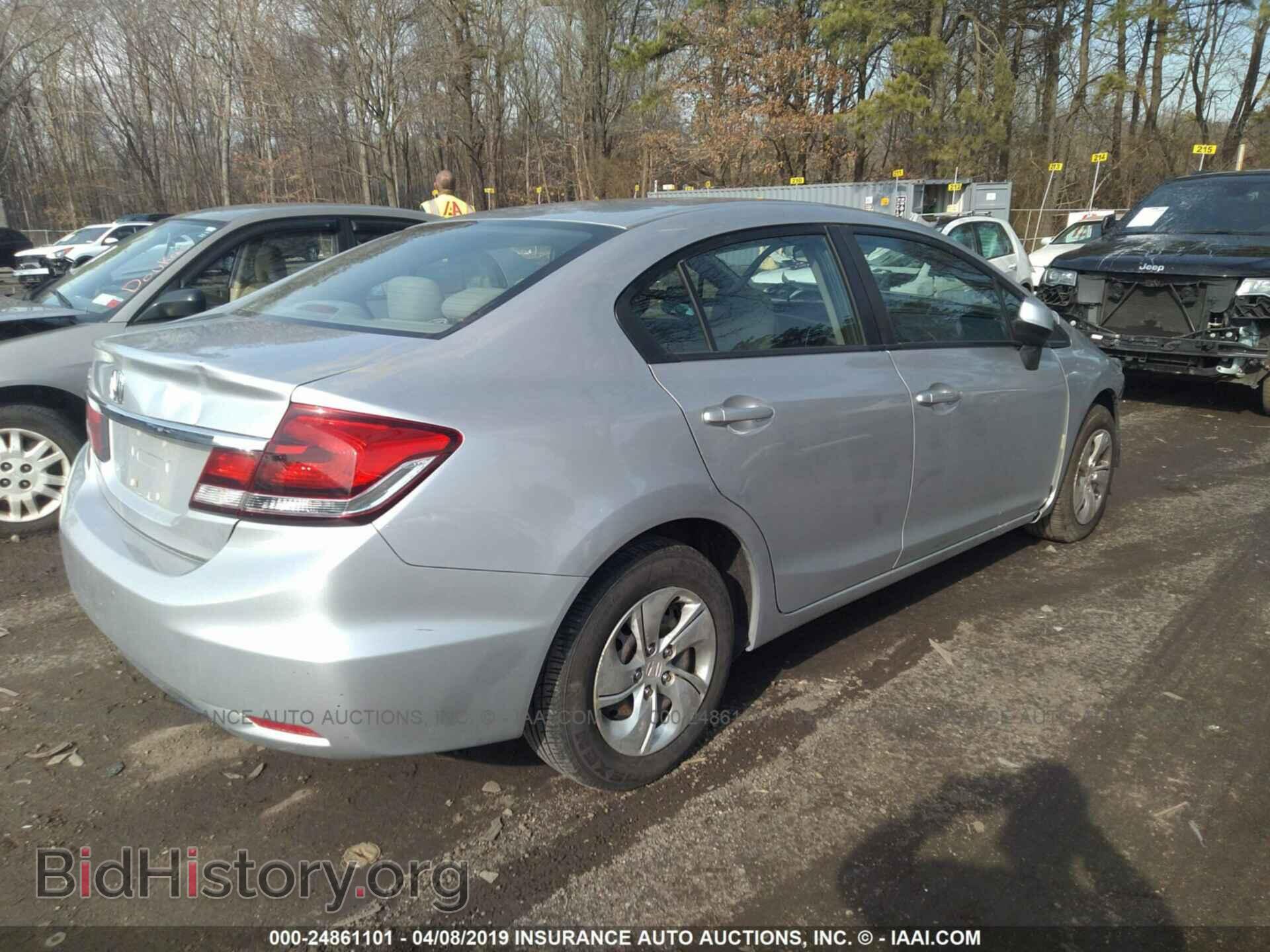2013 HONDA CIVIC - VIN: 19XFB2F53DE231541 - Фото 4