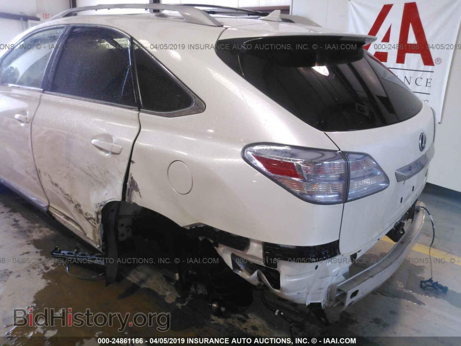 2012 LEXUS RX - VIN: JTJBC1BA7C2430125 - Фото 6