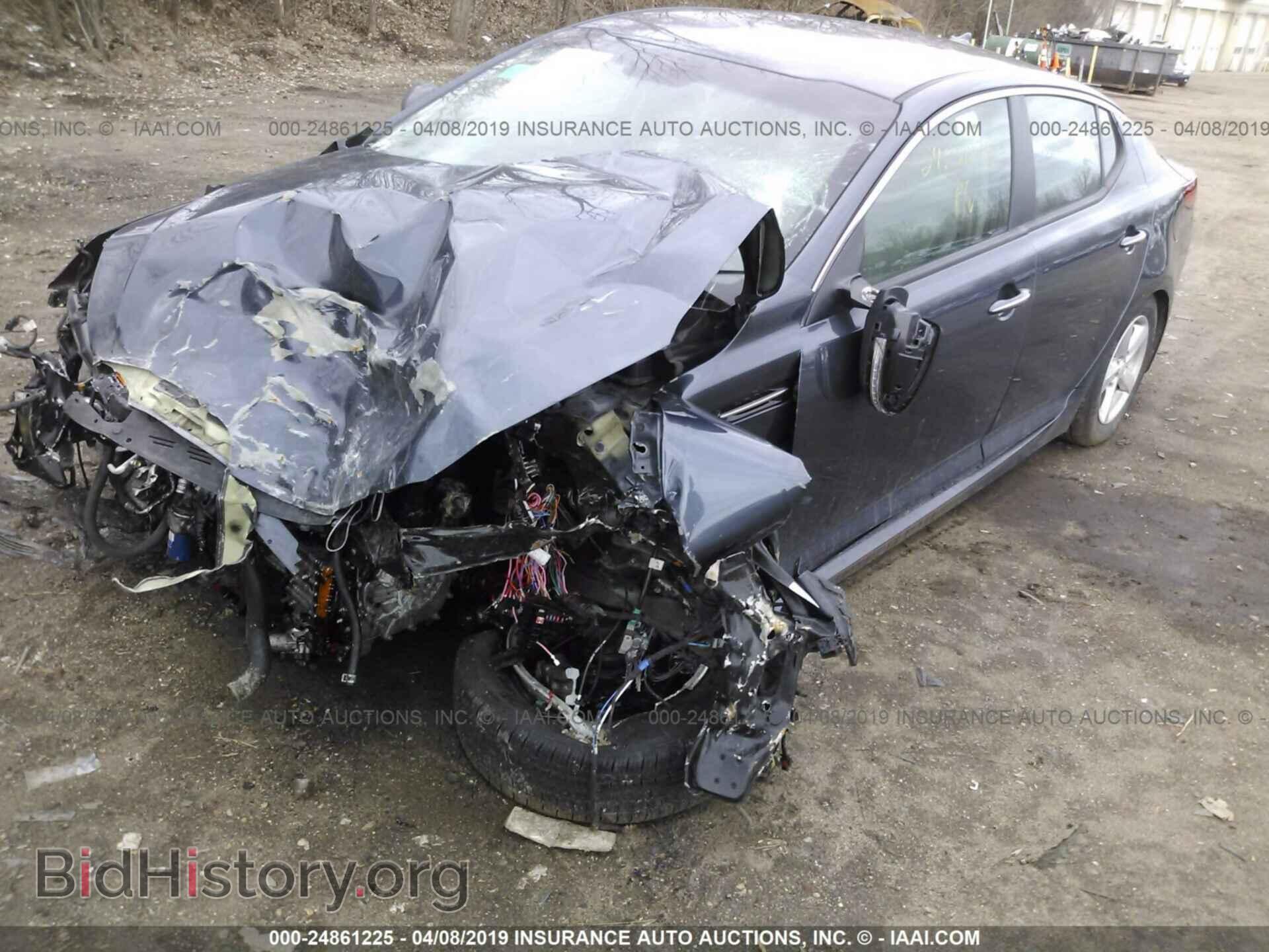 2015 KIA OPTIMA - VIN: KNAGM4A73F5569312 - Фото 2