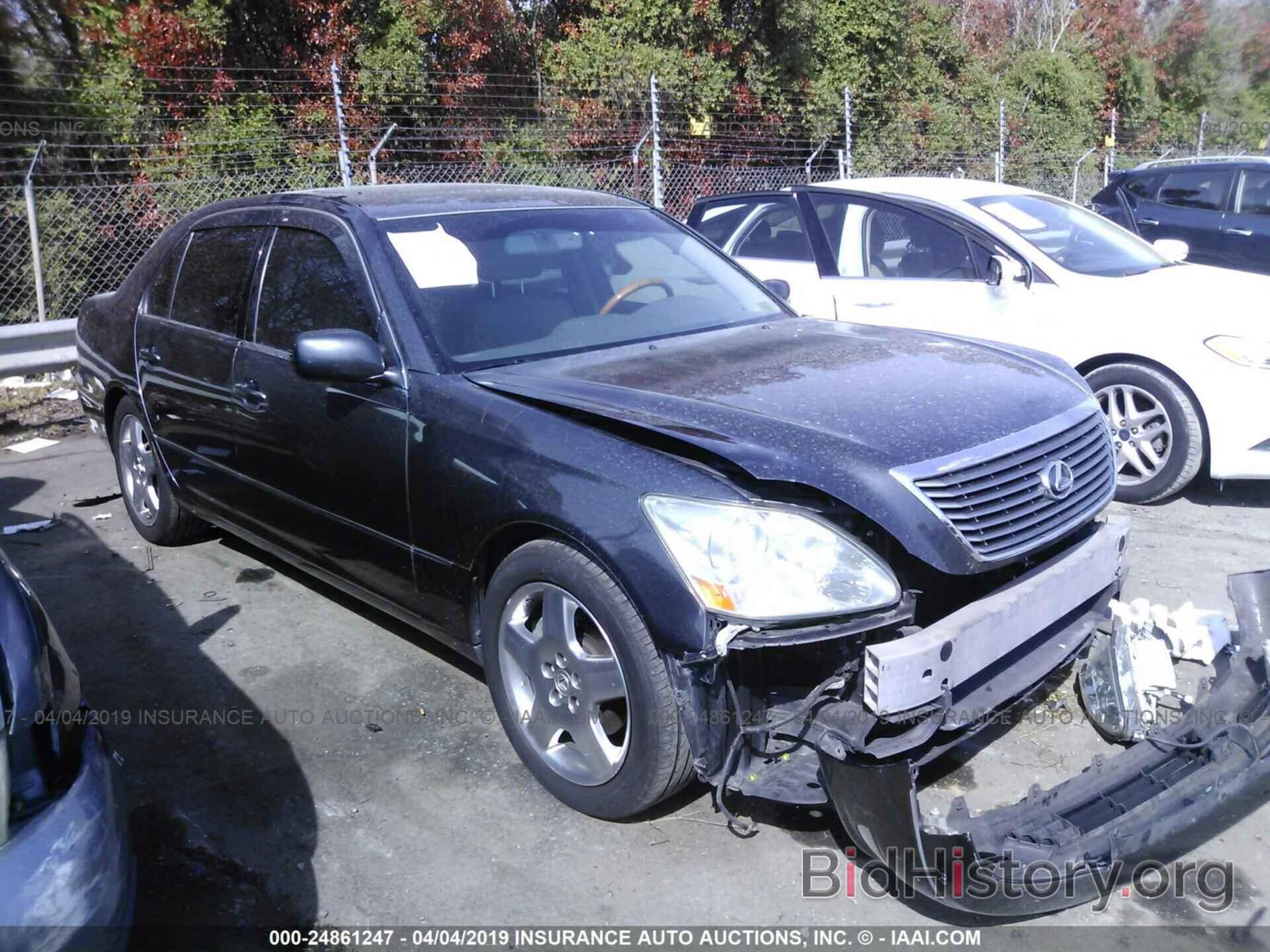 Photo JTHBN36F855001168 - LEXUS LS 2005