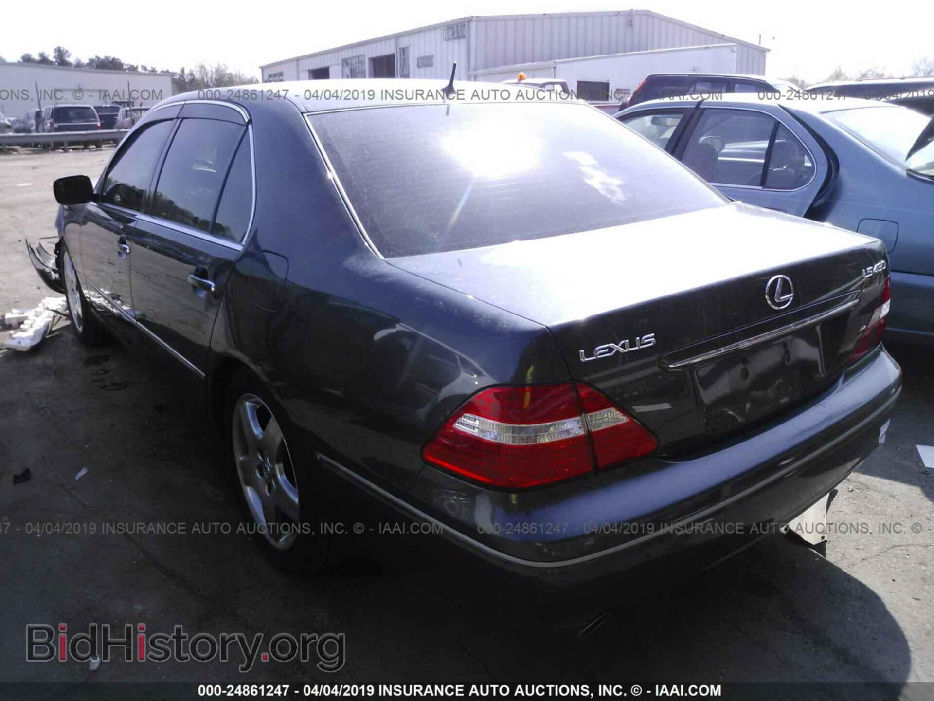 2005 LEXUS LS - VIN: JTHBN36F855001168 - Фото 3