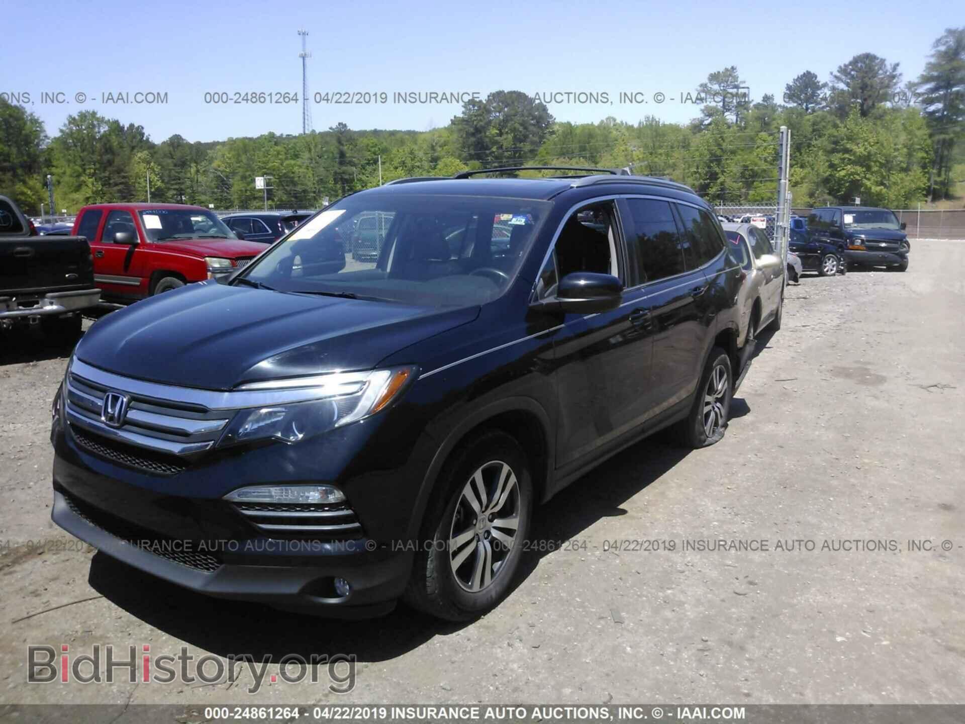 2016 HONDA PILOT - VIN: 5FNYF6H81GB077647 - Фото 2
