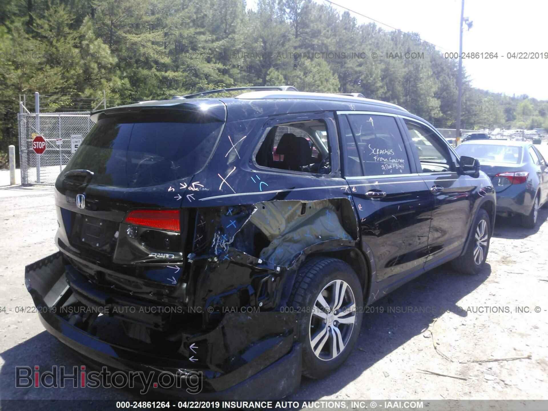 2016 HONDA PILOT - VIN: 5FNYF6H81GB077647 - Фото 6