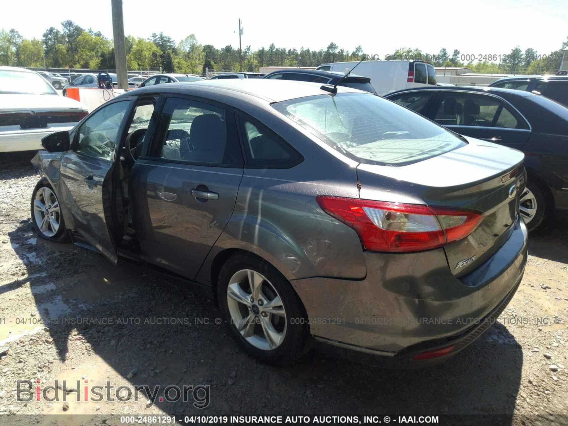 2014 FORD FOCUS - VIN: 1FADP3F28EL416459 - Фото 3