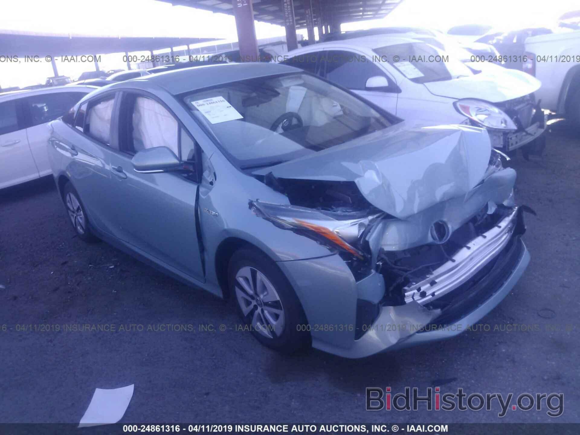 Photo JTDKBRFU1J3068518 - TOYOTA PRIUS 2018