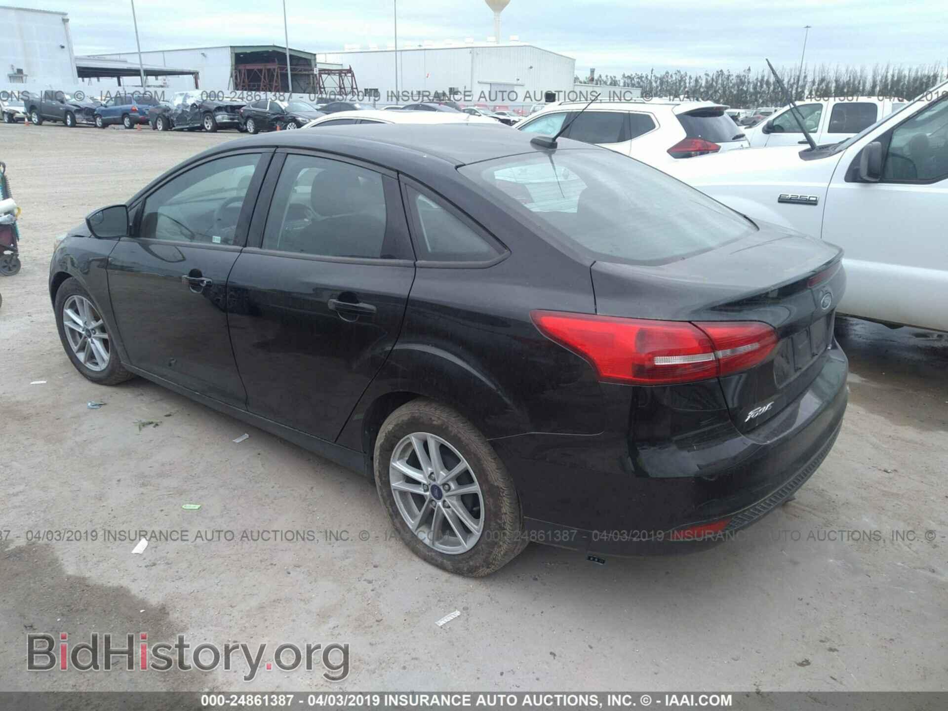 2018 FORD FOCUS - VIN: 1FADP3F25JL206685 - Фото 3