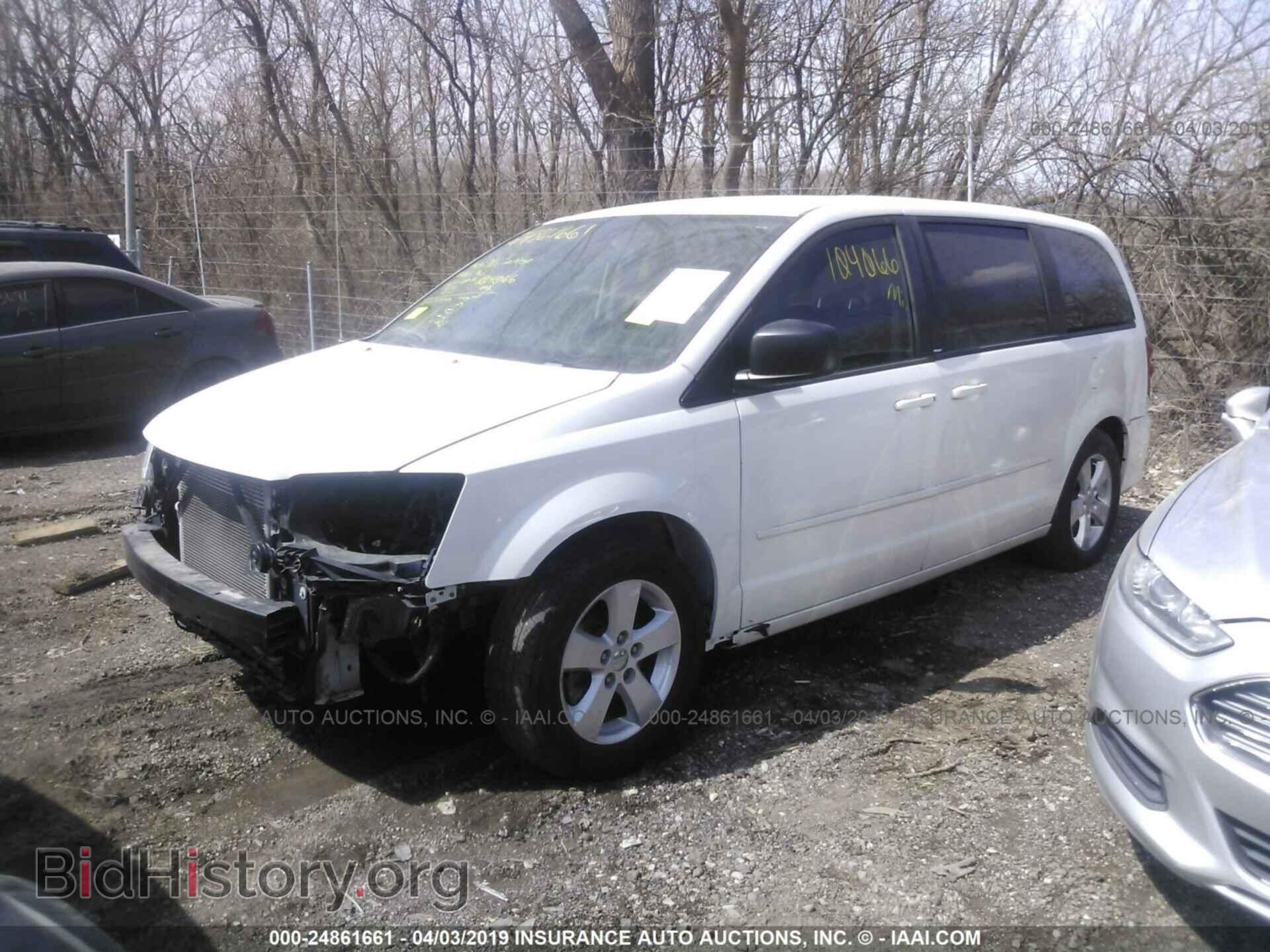 2013 DODGE GRAND CARAVAN - VIN: 2C4RDGBG9DR680989 - Фото 2