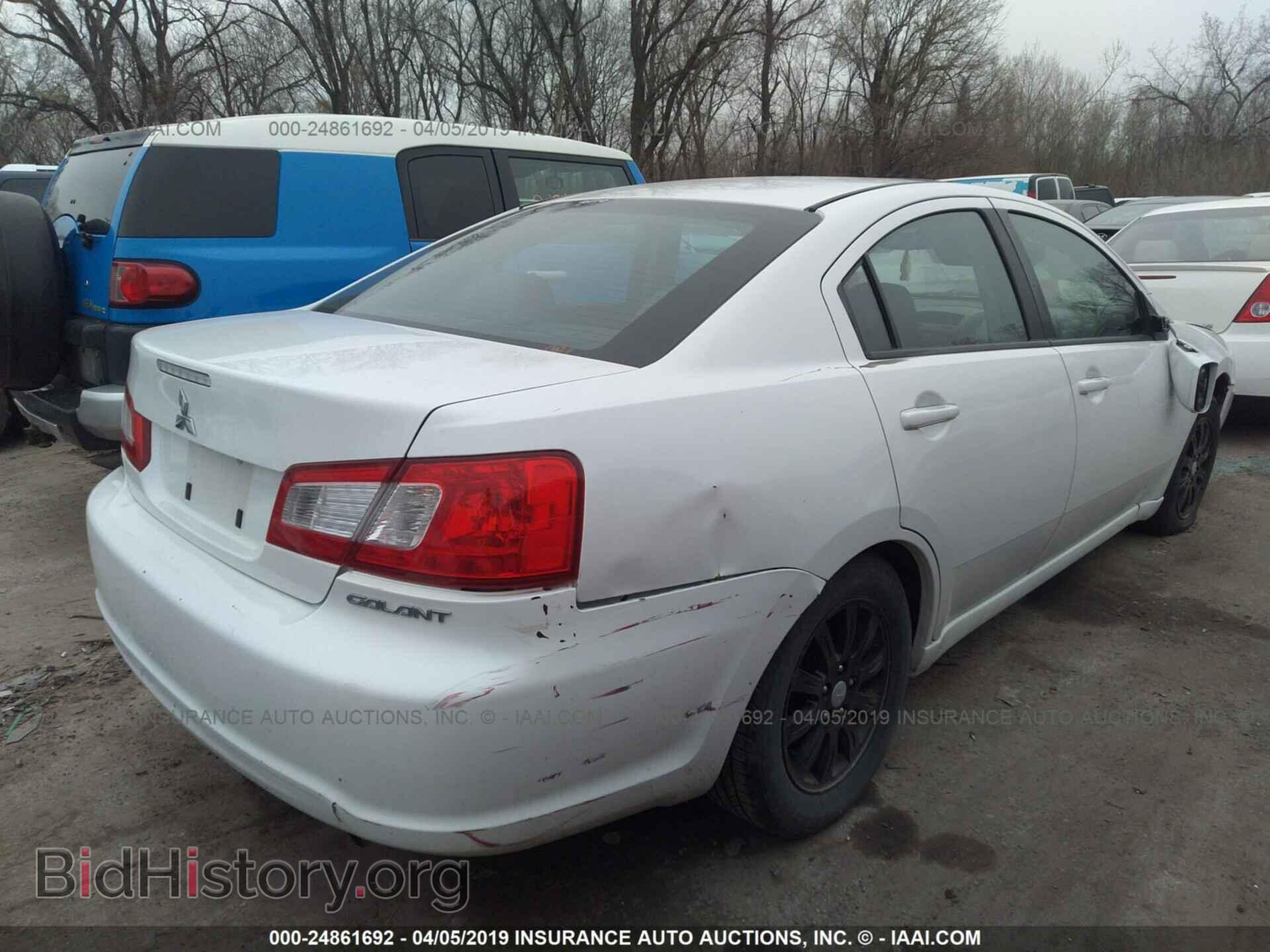 2012 MITSUBISHI GALANT - VIN: 4A32B2FF9CE023386 - Фото 4