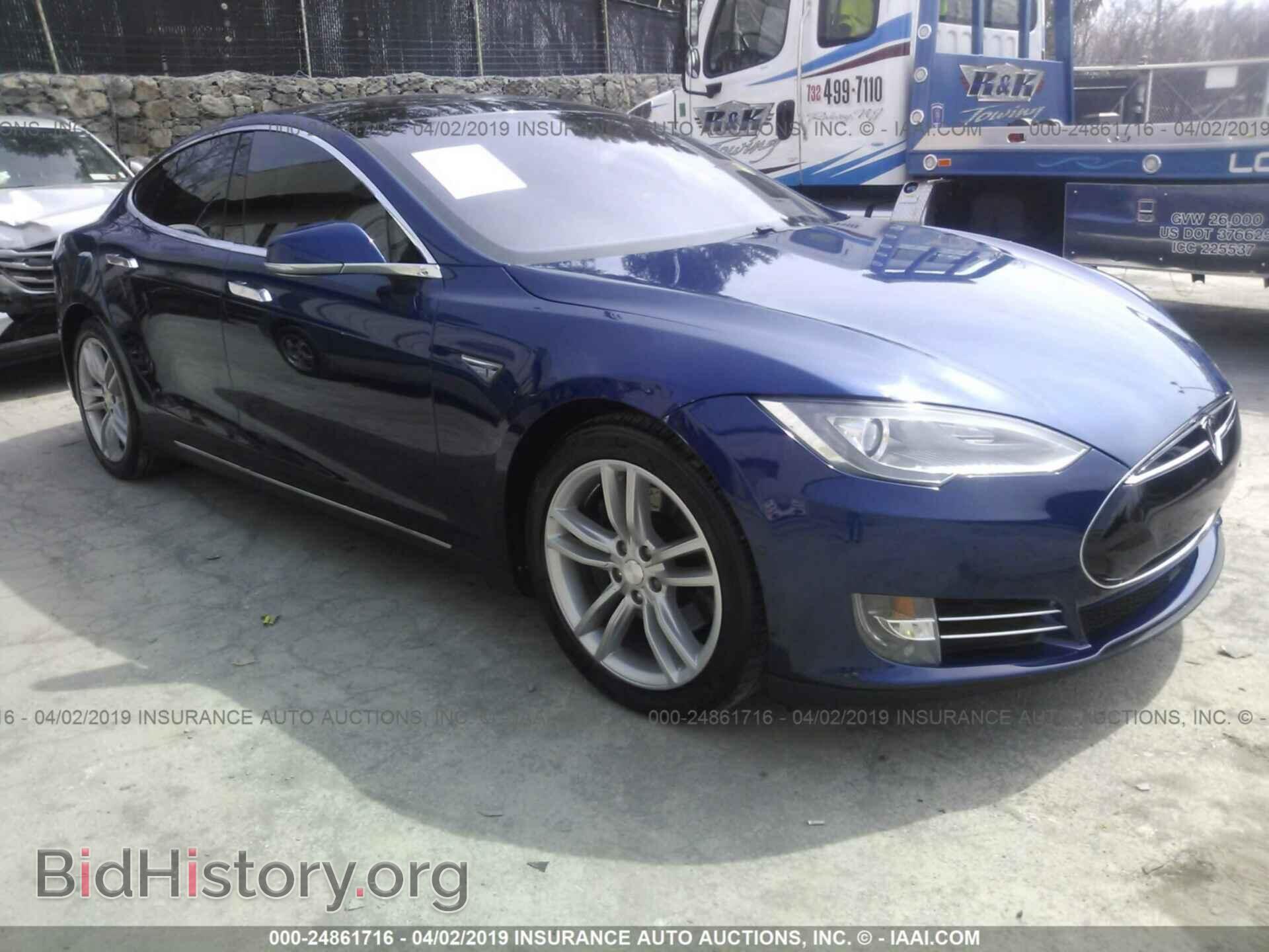 Фотография 5YJSA1V29FF098025 - TESLA MODEL S 2015