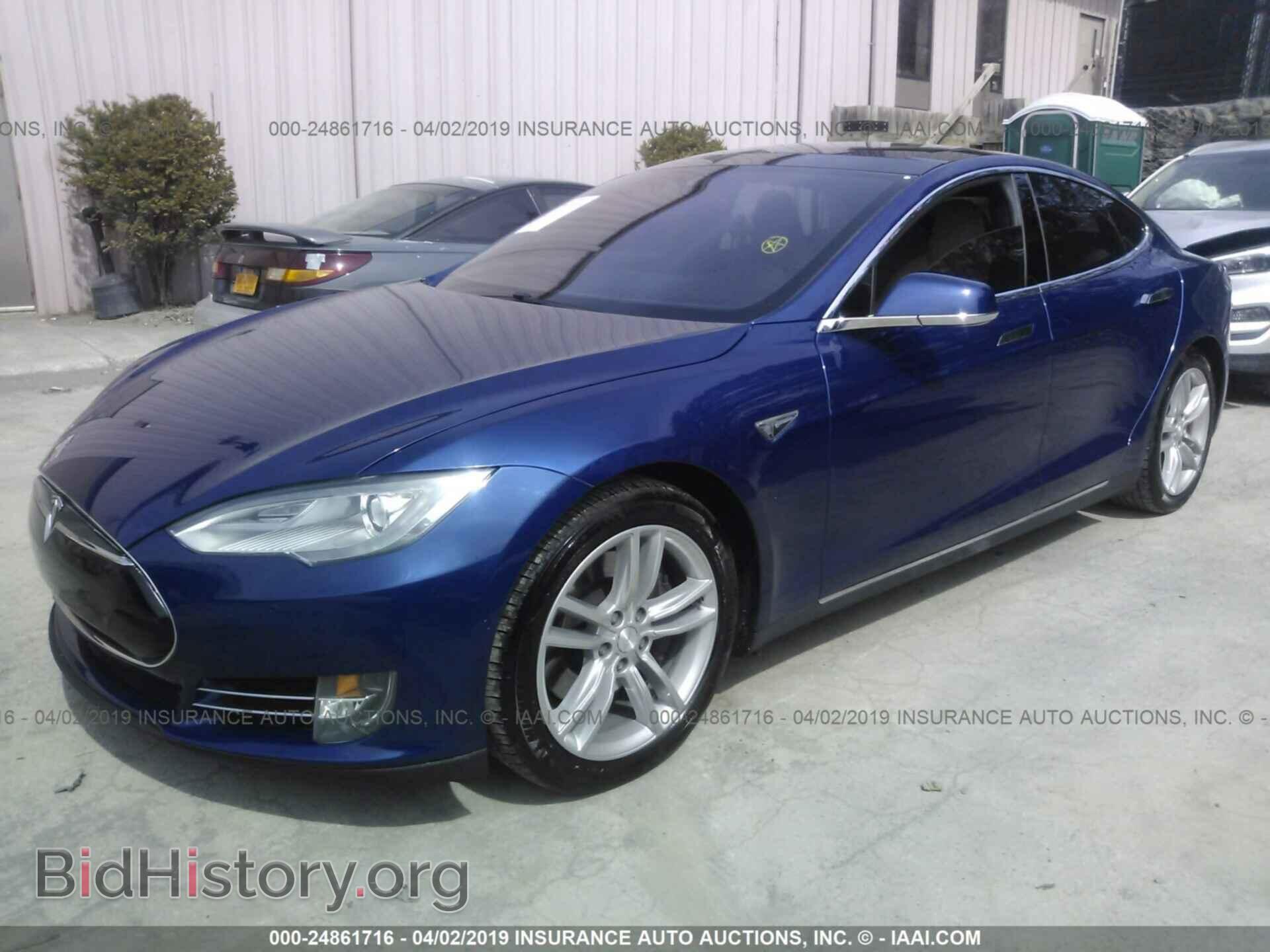 2015 TESLA MODEL S - VIN: 5YJSA1V29FF098025 - Фото 2