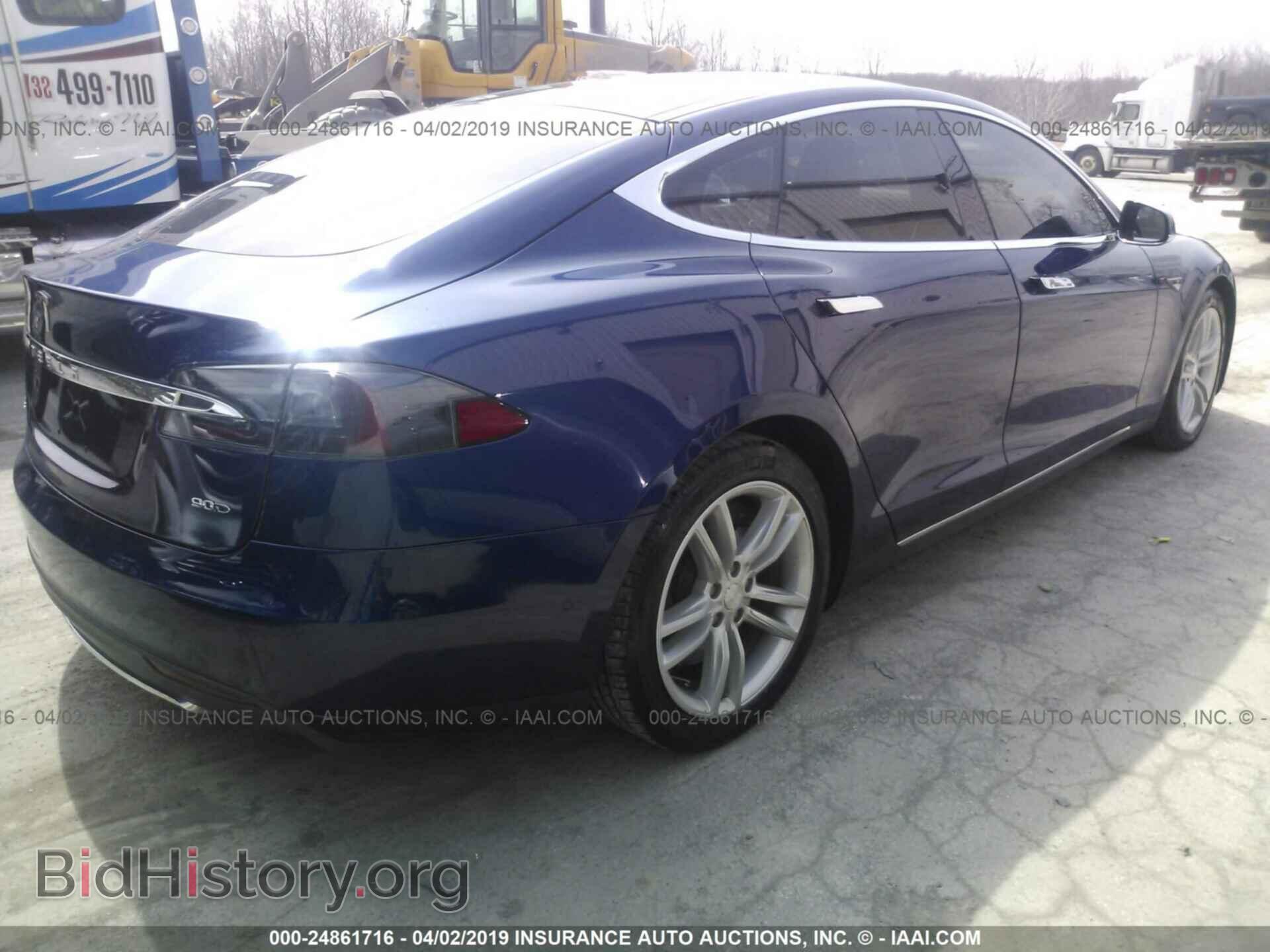 2015 TESLA MODEL S - VIN: 5YJSA1V29FF098025 - Фото 4