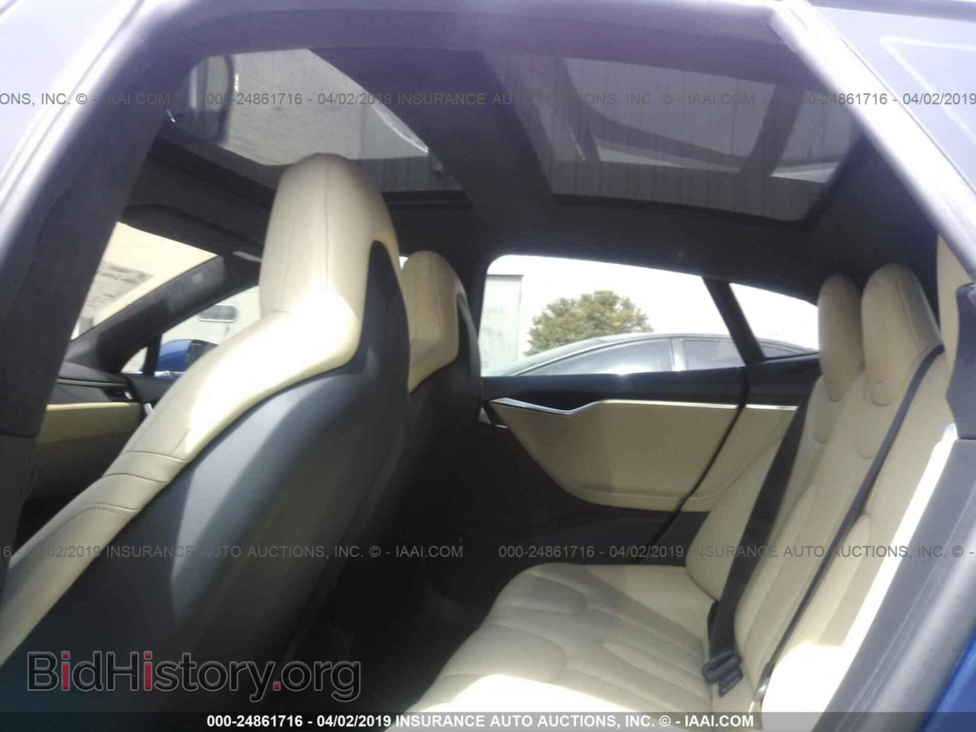 2015 TESLA MODEL S - VIN: 5YJSA1V29FF098025 - Фото 8