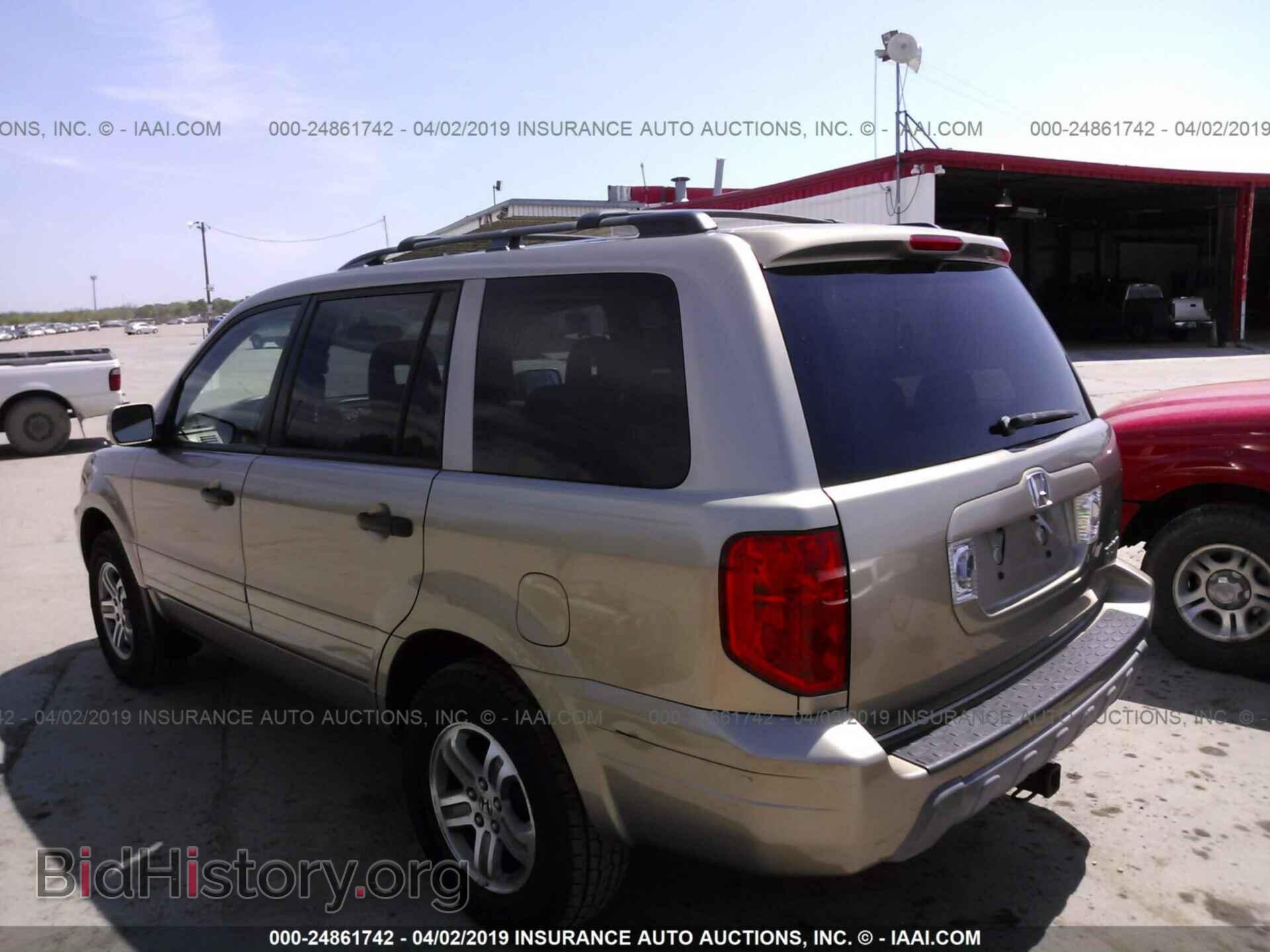2005 HONDA PILOT - VIN: 5FNYF18615B010156 - Фото 3