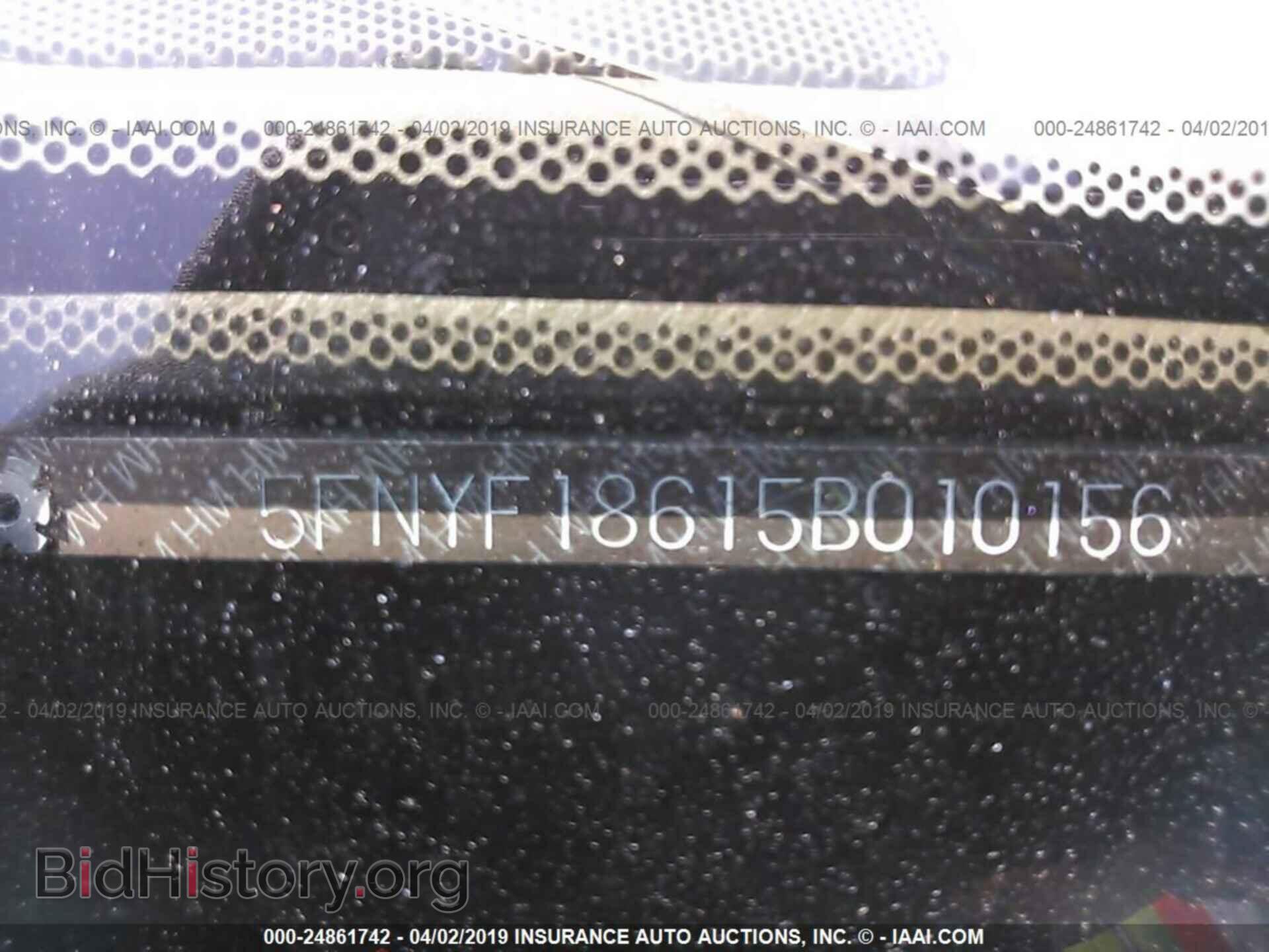 2005 HONDA PILOT - VIN: 5FNYF18615B010156 - Фото 9