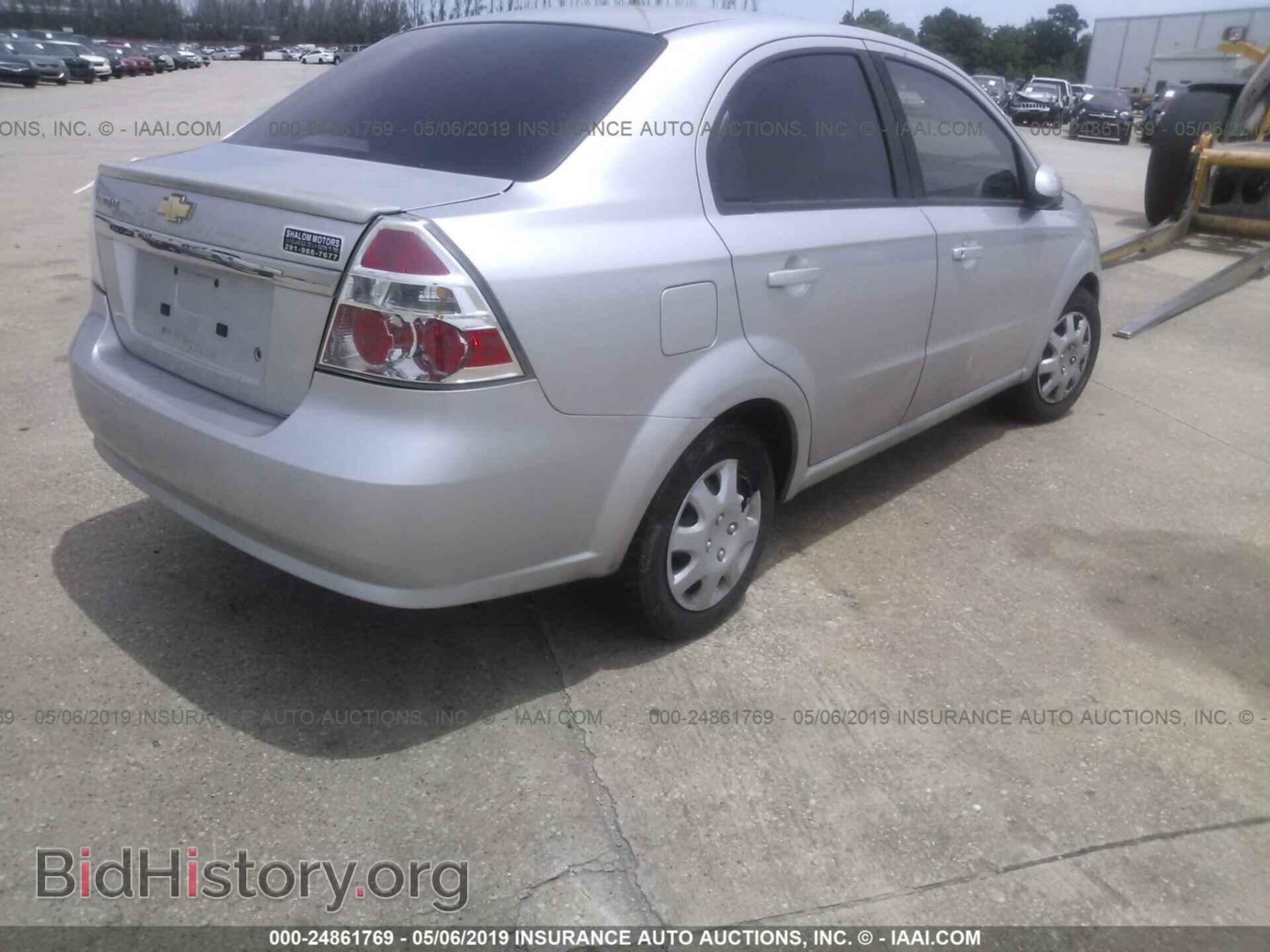 2011 CHEVROLET AVEO - VIN: KL1TD5DE1BB197084 - Фото 4