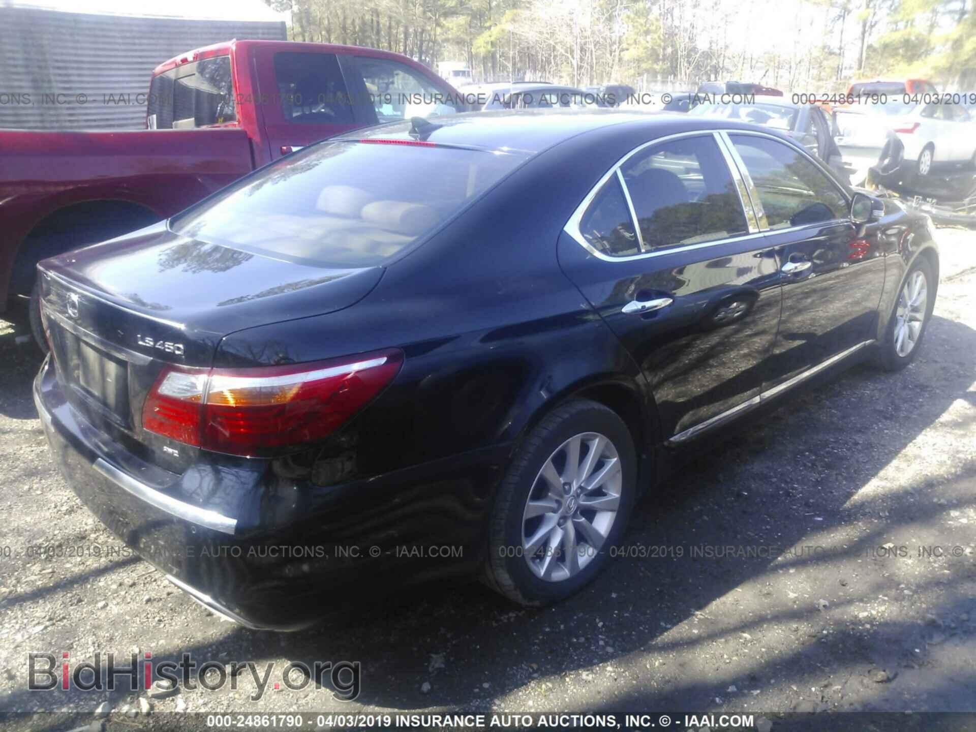 2011 LEXUS LS - VIN: JTHCL5EF0B5011521 - Photo 4