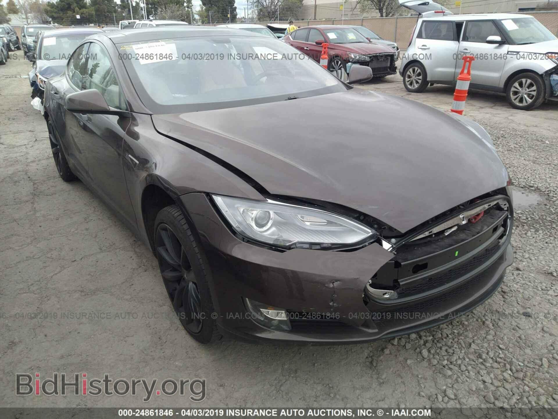 Photo 5YJSA1DP8DFP05218 - TESLA MODEL S 2013