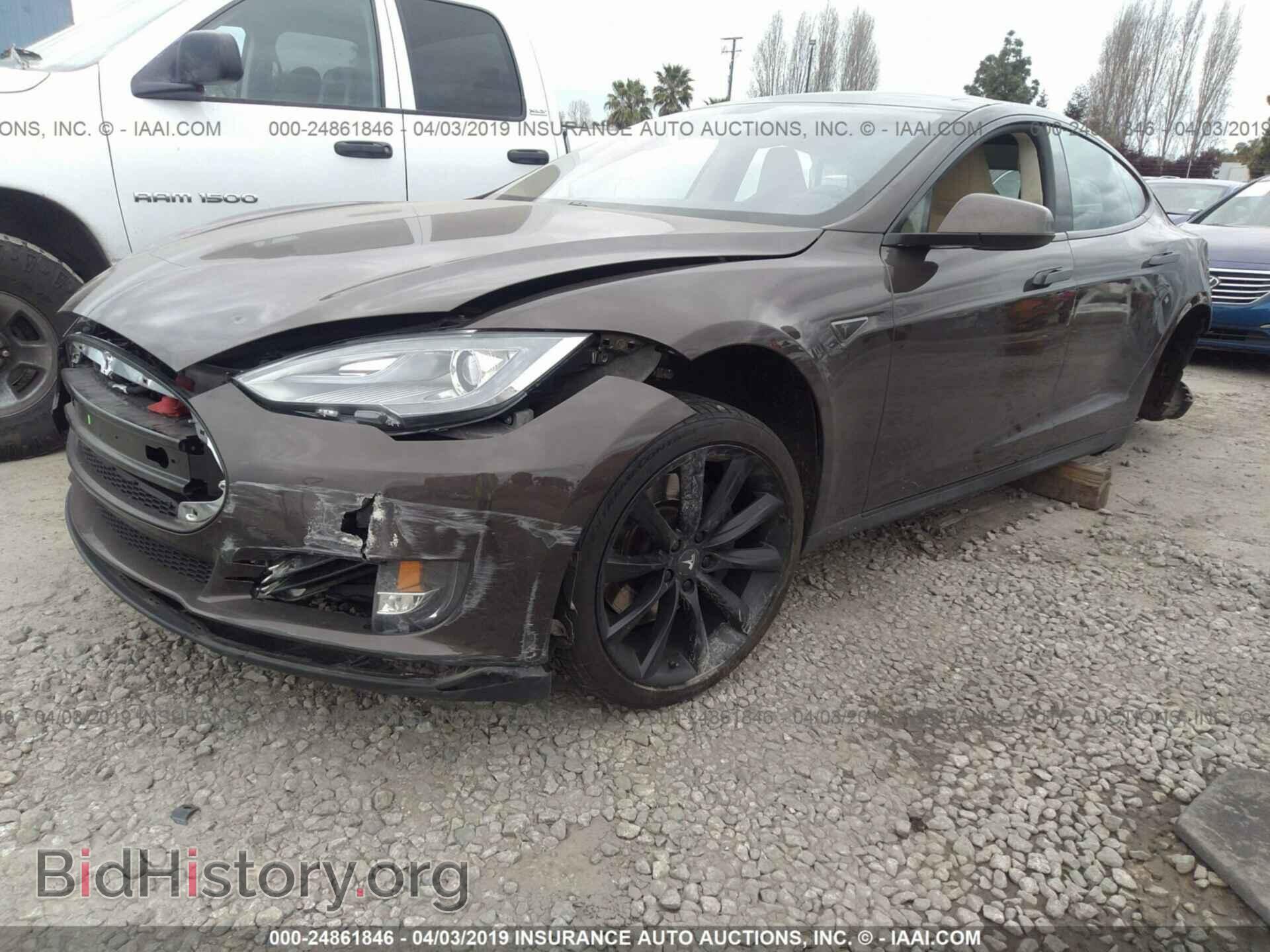 2013 TESLA MODEL S - VIN: 5YJSA1DP8DFP05218 - Photo 2