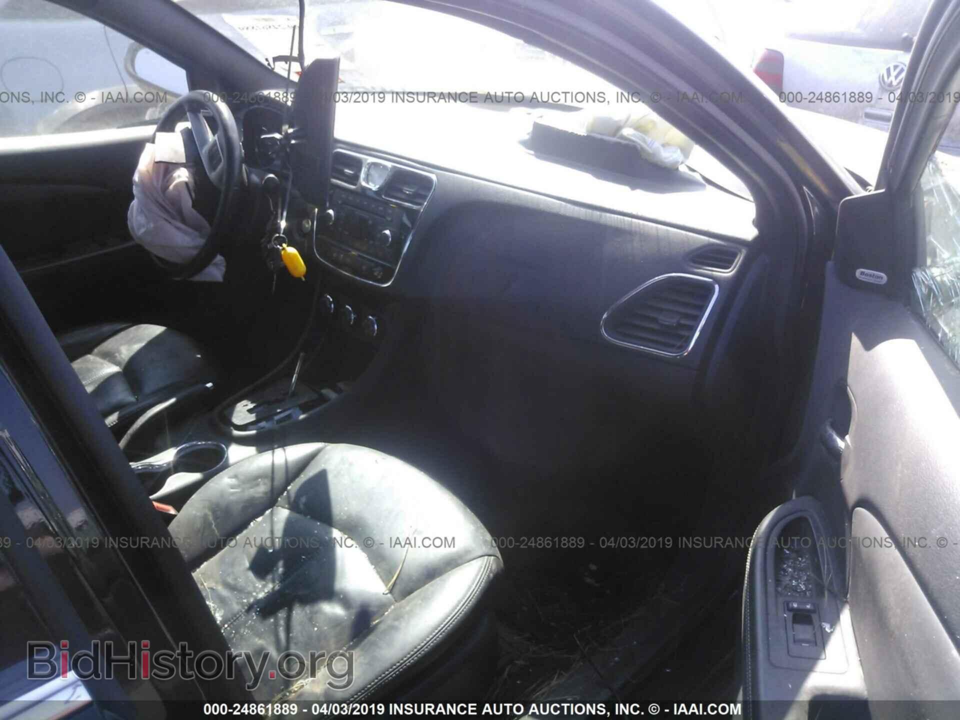2013 CHRYSLER 200 - VIN: 1C3CCBCG8DN507685 - Фото 5