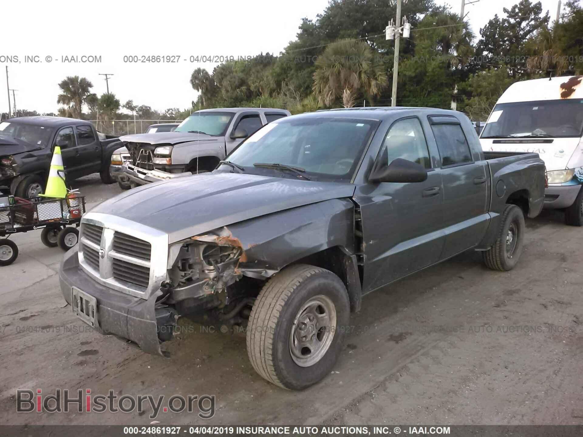 2007 DODGE DAKOTA - VIN: 1D7HE28K07S218692 - Фото 2