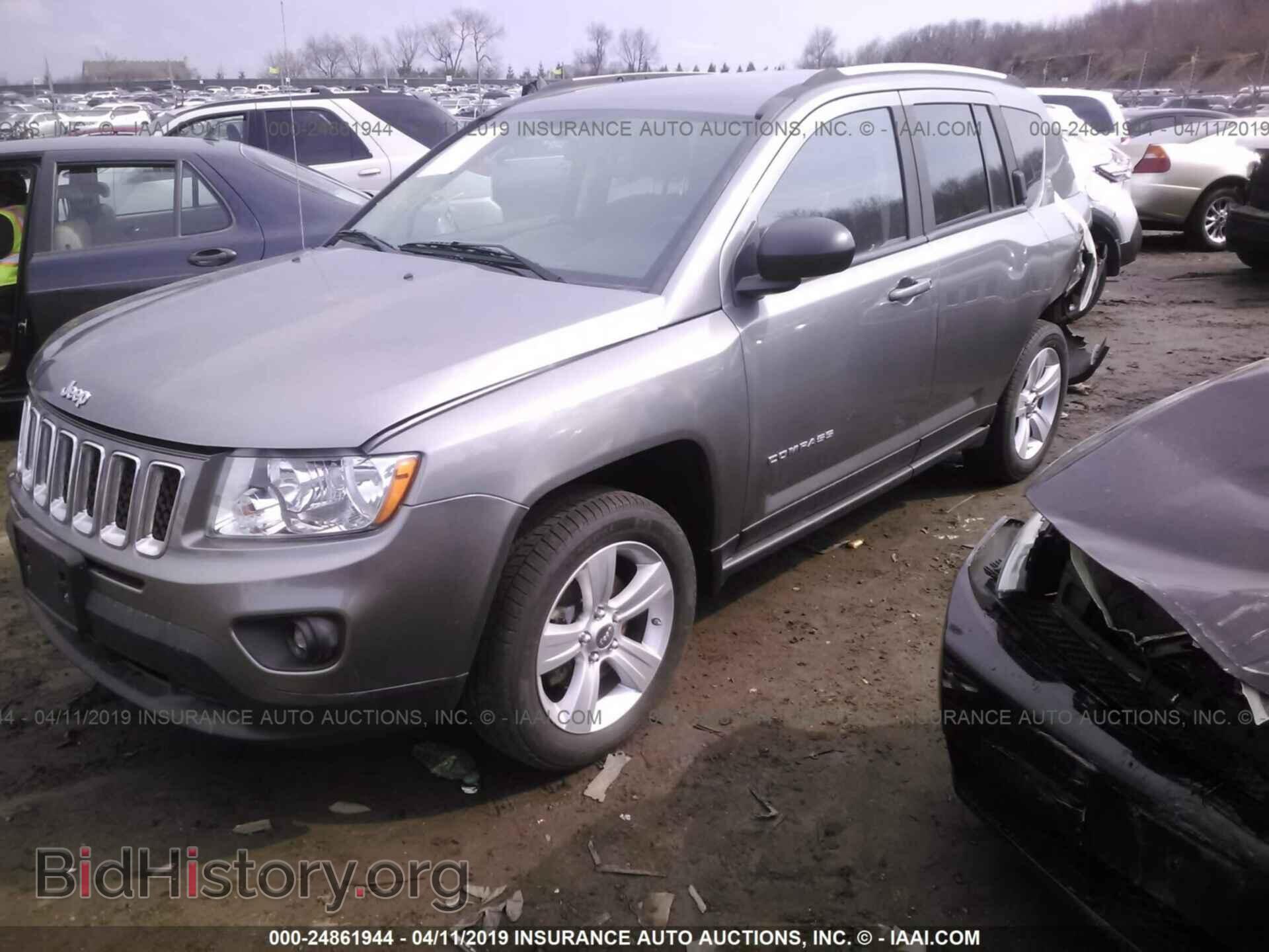 2012 JEEP COMPASS - VIN: 1C4NJCBB9CD579862 - Фото 2