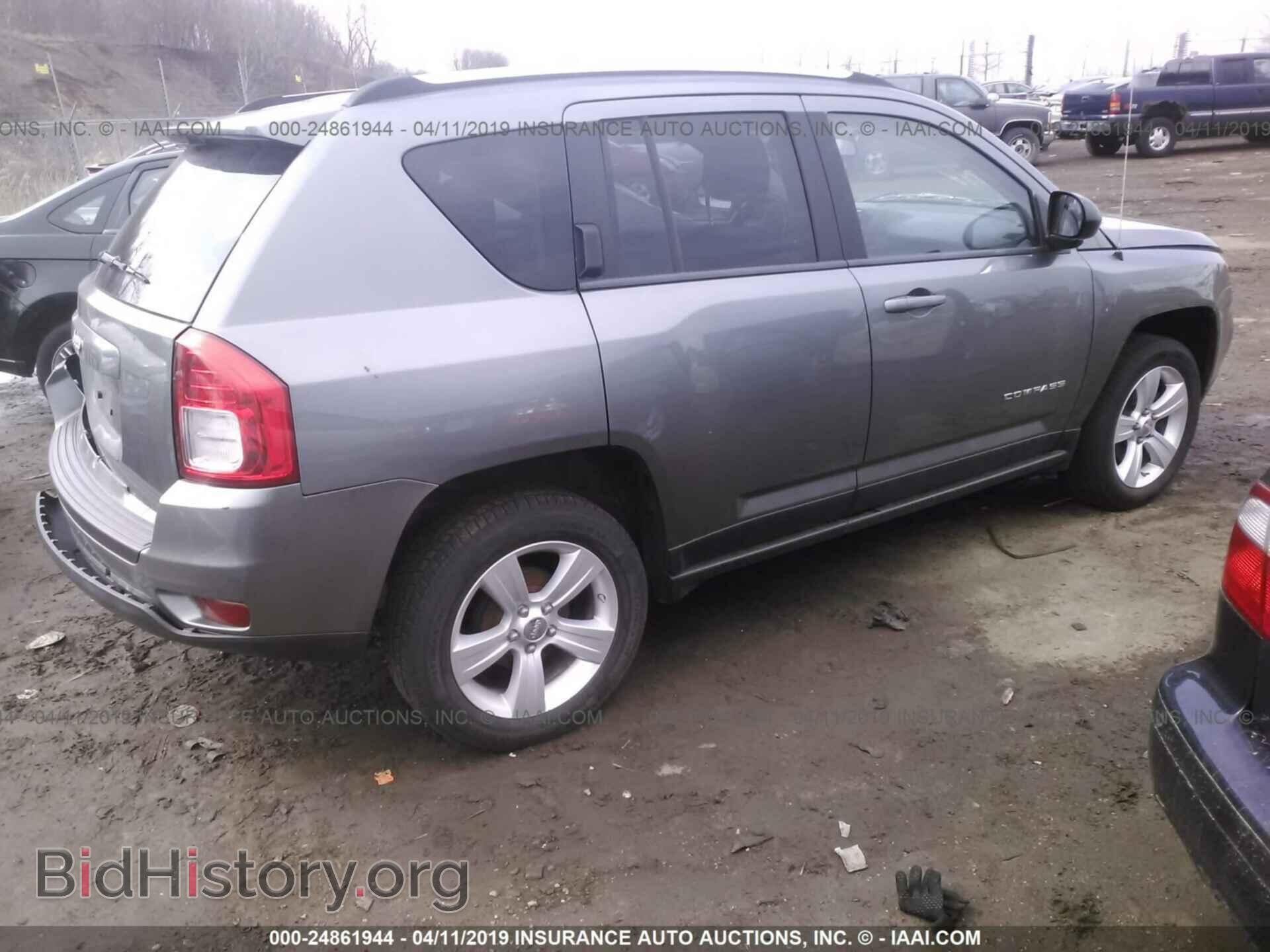 2012 JEEP COMPASS - VIN: 1C4NJCBB9CD579862 - Фото 4