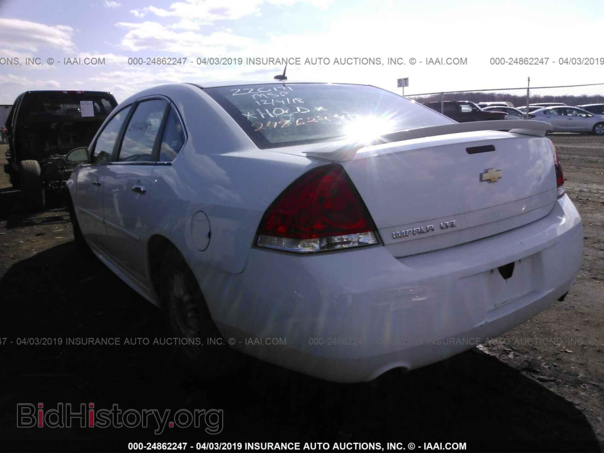 2013 CHEVROLET IMPALA - VIN: 2G1WC5E31D1220171 - Фото 3