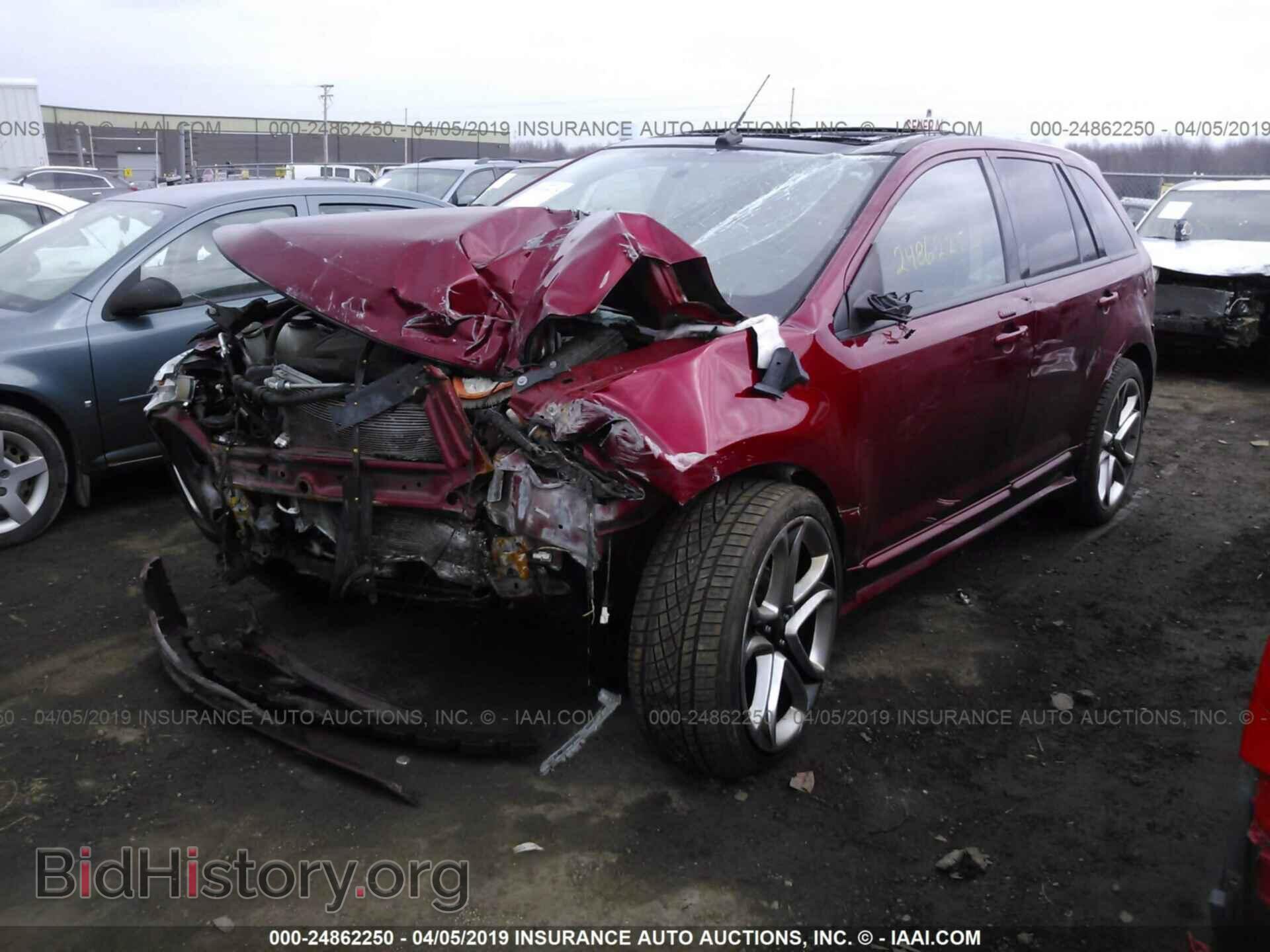 2013 FORD EDGE - VIN: 2FMDK4AK9DBC77765 - Фото 2