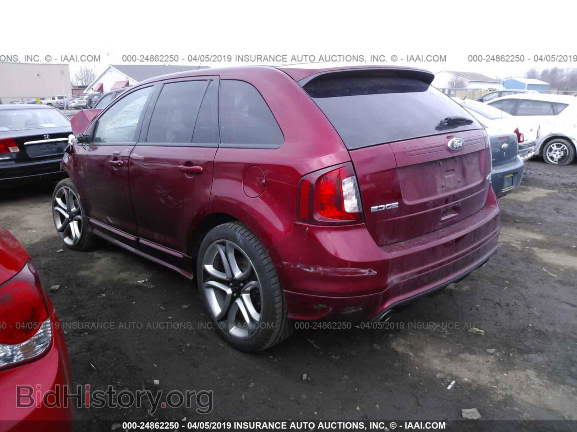 2013 FORD EDGE - VIN: 2FMDK4AK9DBC77765 - Фото 3