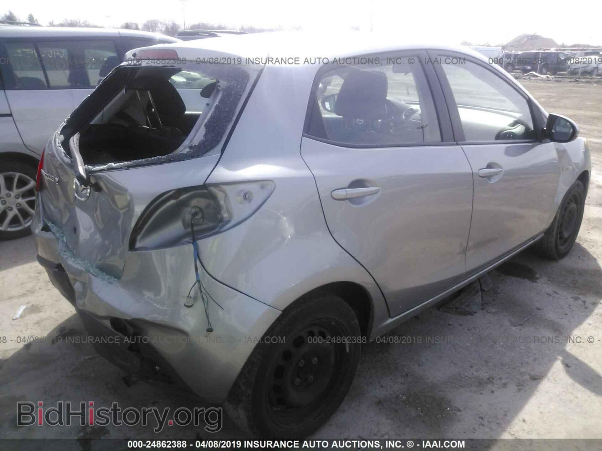 2011 MAZDA MAZDA2 - VIN: JM1DE1HY4B0106604 - Фото 4