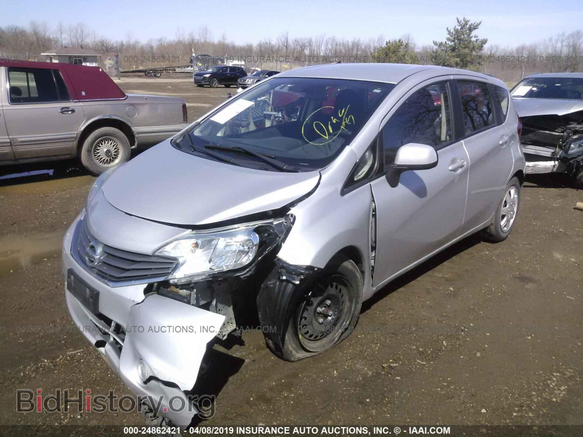 2014 NISSAN VERSA NOTE - VIN: 3N1CE2CP7EL362522 - Фото 2