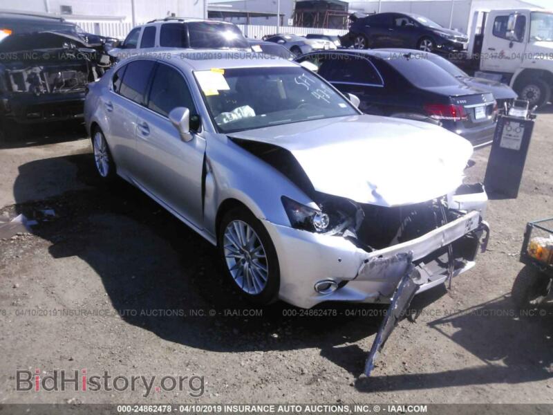 2013 Lexus GS 350 (VIN JTHBE1BLXD5007987) — фото 1 из 10, IAAI, повреждение: передняя часть