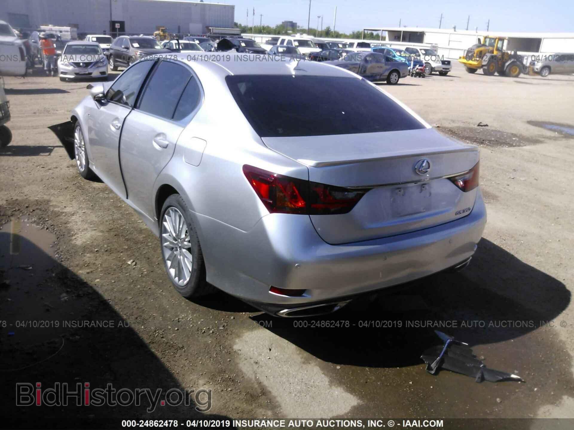 2013 LEXUS GS - VIN: JTHBE1BLXD5007987 - Фото 3
