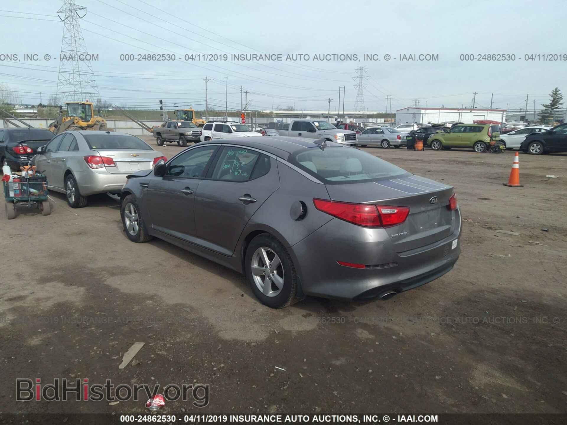 2015 KIA OPTIMA - VIN: 5XXGM4A76FG370866 - Photo 3
