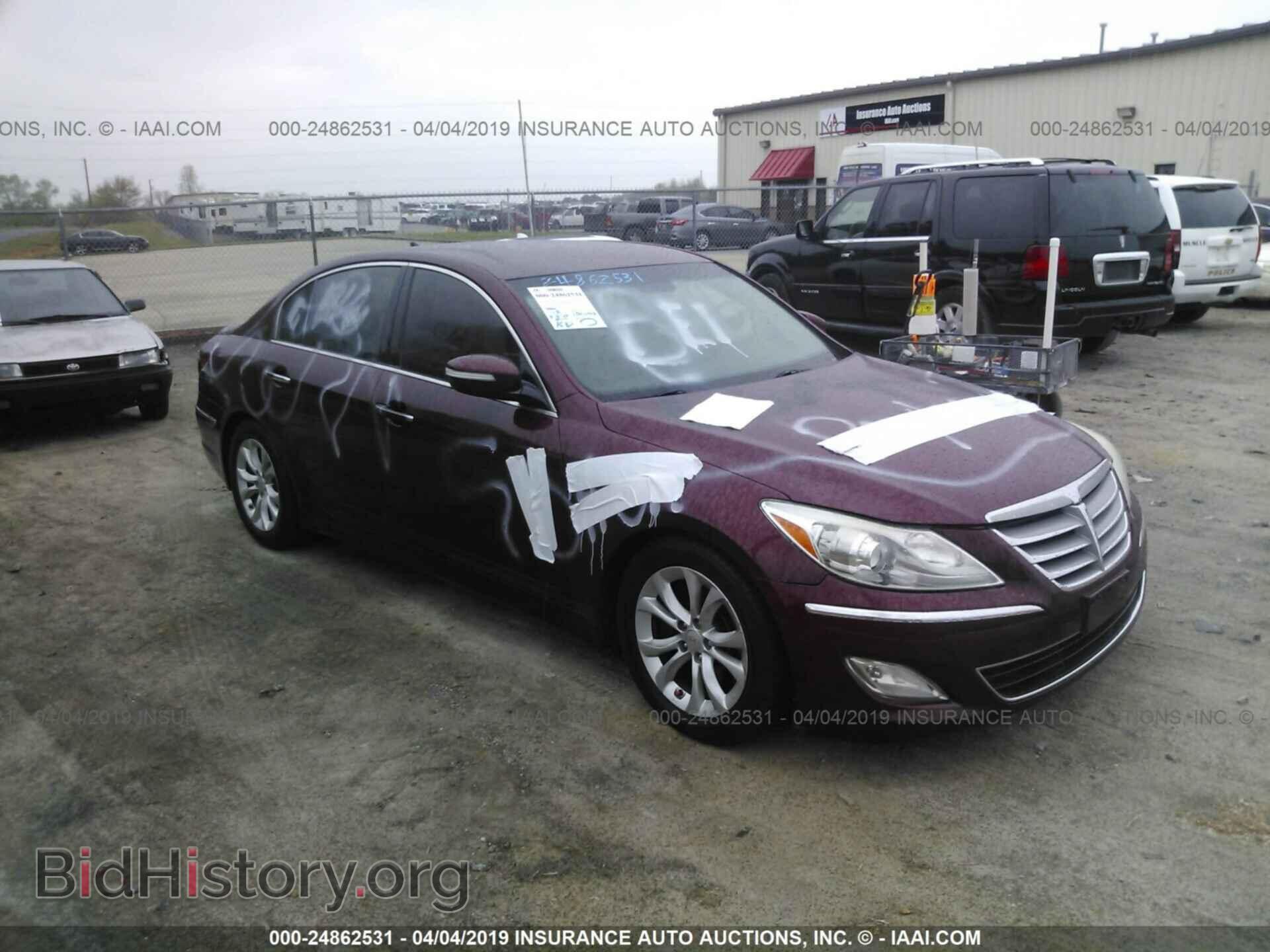 Photo KMHGC4DD4CU180411 - HYUNDAI GENESIS 2012