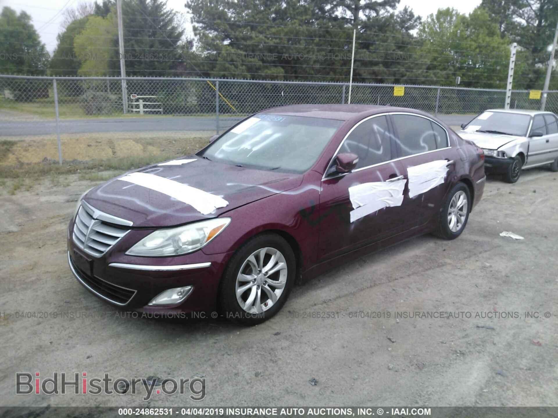 2012 HYUNDAI GENESIS - VIN: KMHGC4DD4CU180411 - Фото 2