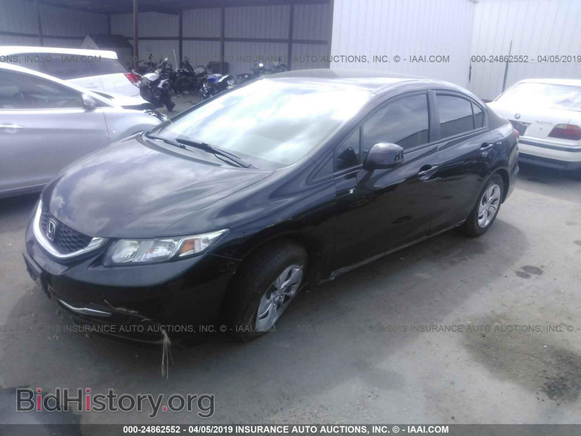 2013 HONDA CIVIC - VIN: 19XFB2F58DE042304 - Фото 2