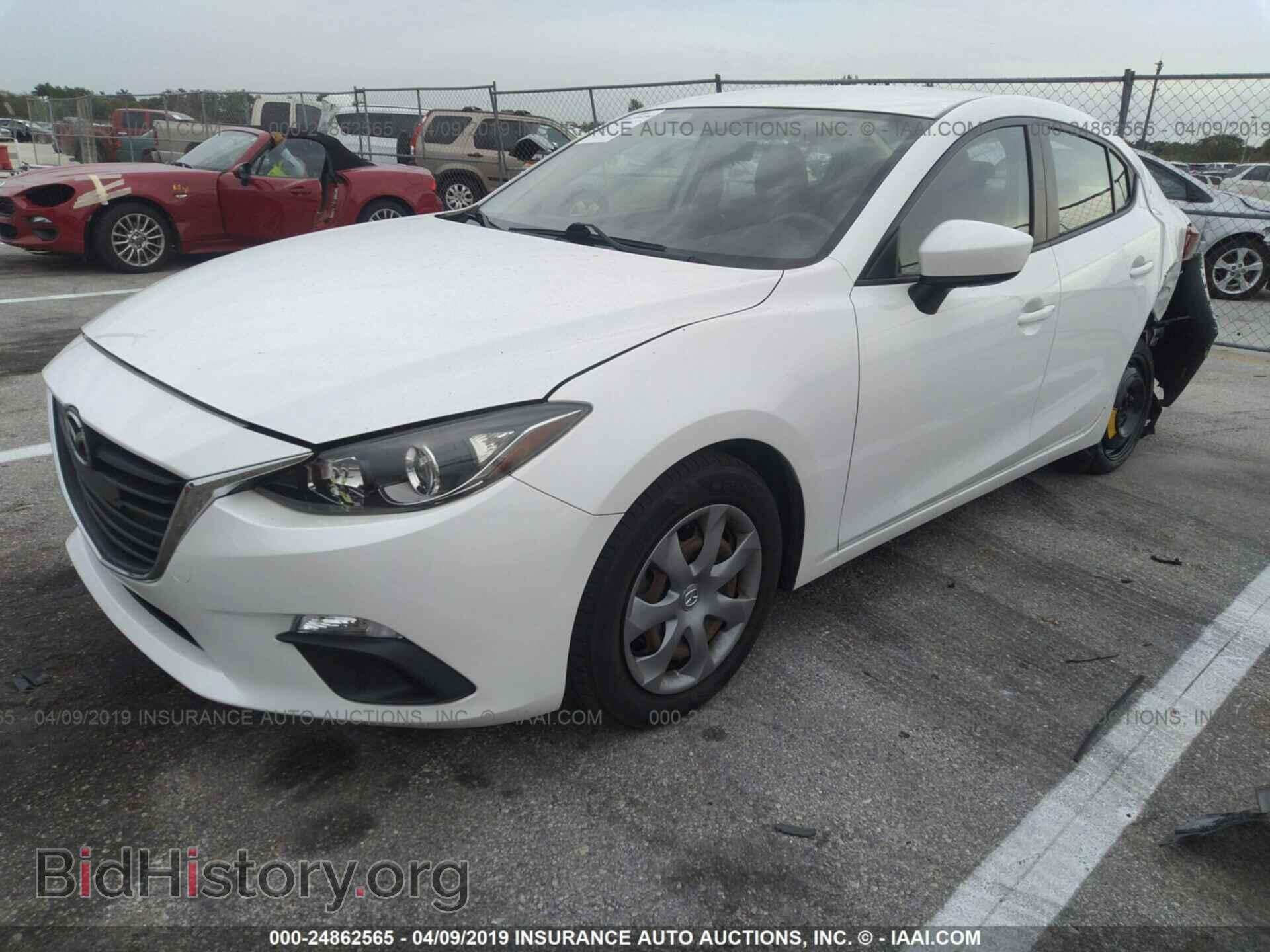 2014 MAZDA 3 - VIN: JM1BM1U78E1142186 - Фото 2