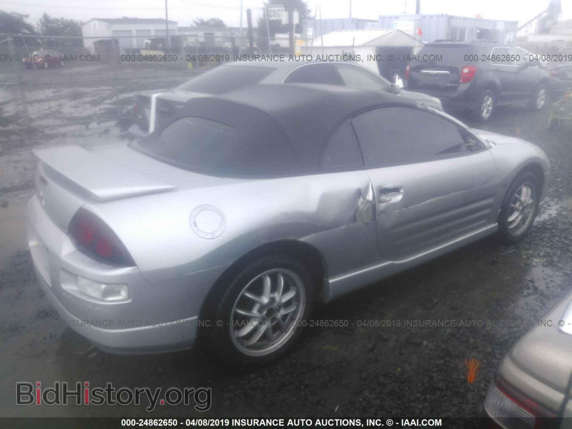 2001 MITSUBISHI ECLIPSE - VIN: 4A3AE85H11E141020 - Фото 4
