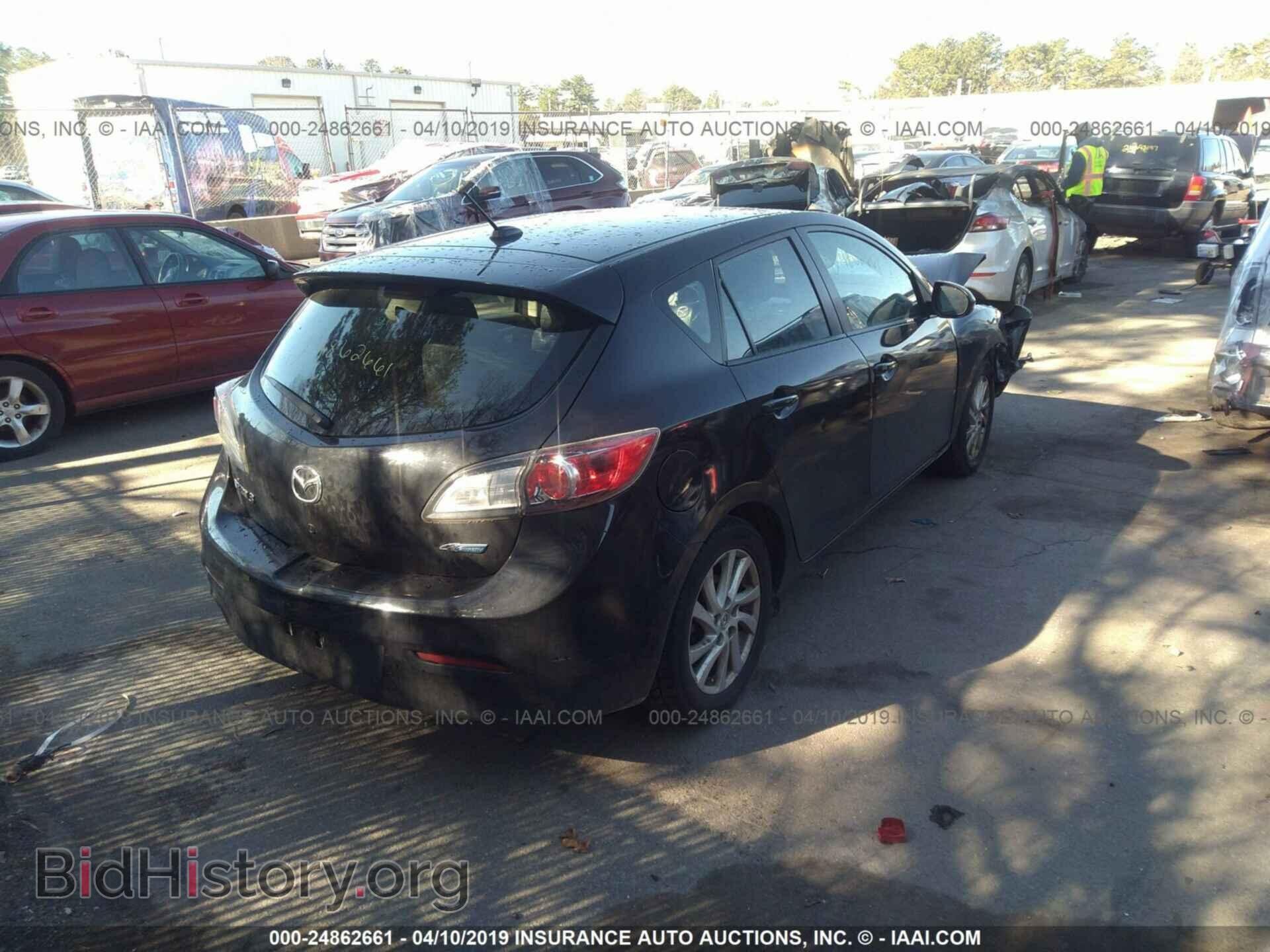 2012 MAZDA 3 - VIN: JM1BL1M88C1615450 - Фото 4
