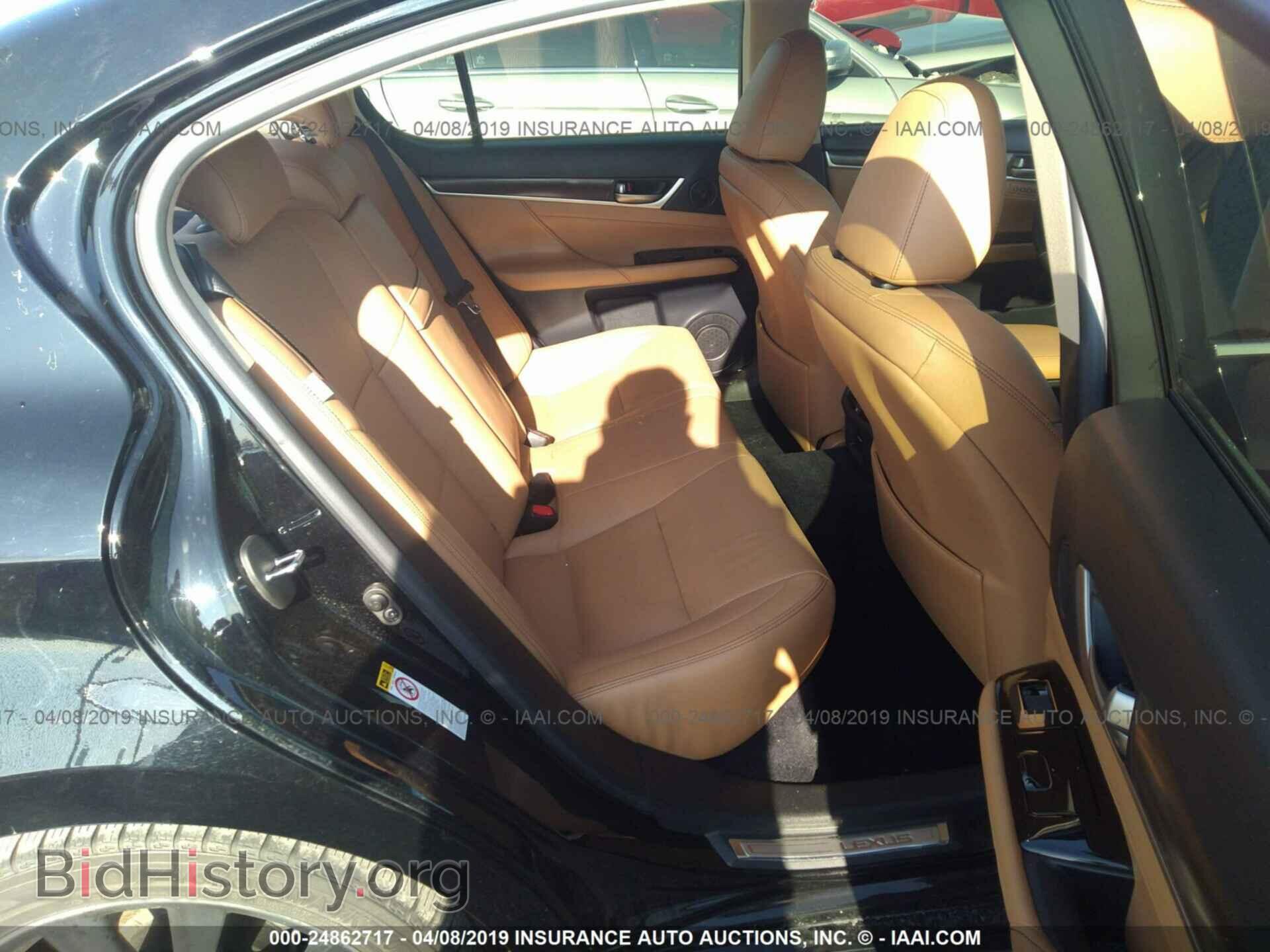 2013 LEXUS GS - VIN: JTHBE1BL3D5021701 - Photo 8