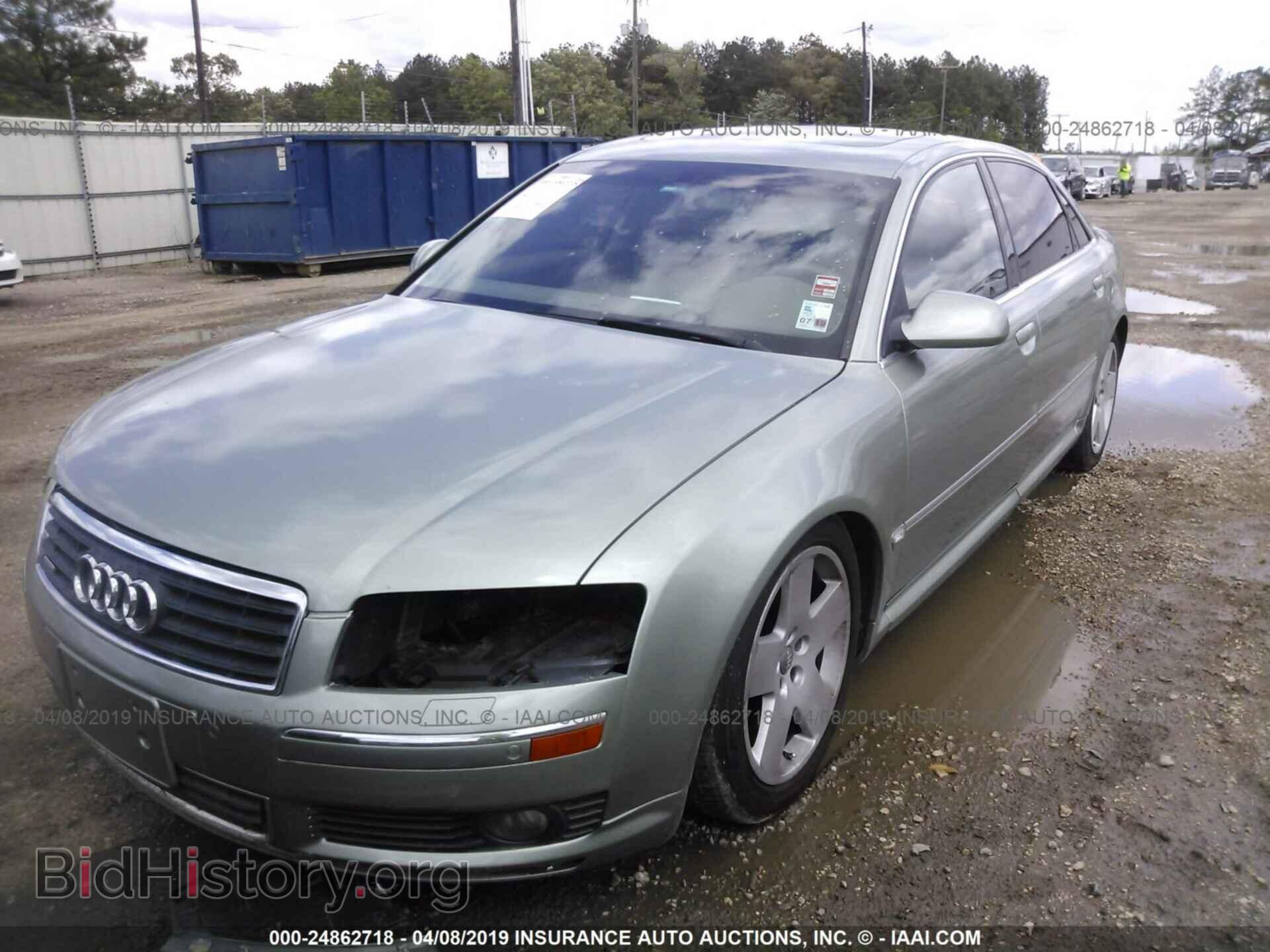 2004 AUDI A8 - VIN: WAUML44E54N021292 - Фото 2