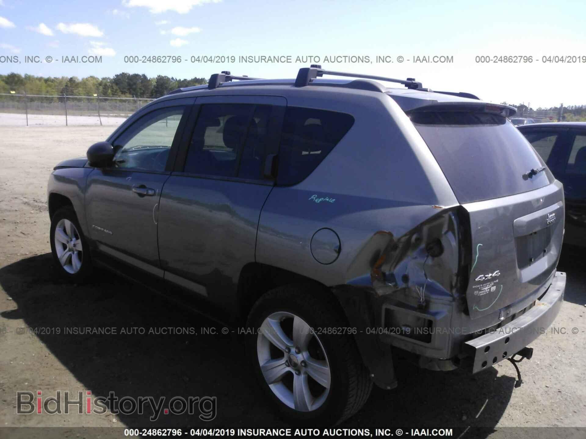 2012 JEEP COMPASS - VIN: 1C4NJDEB5CD694170 - Фото 3