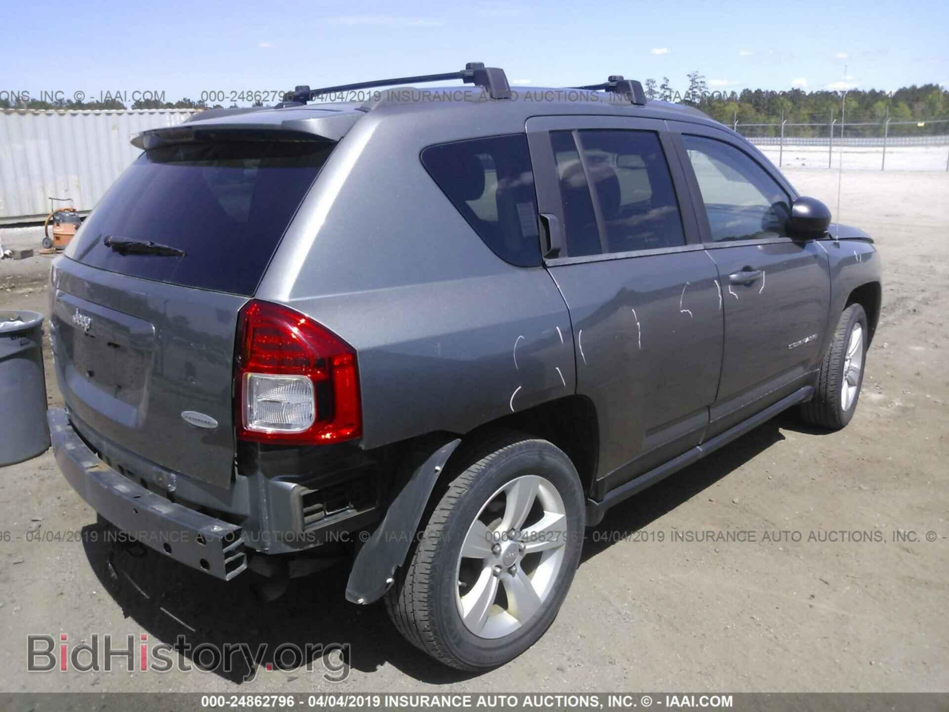 2012 JEEP COMPASS - VIN: 1C4NJDEB5CD694170 - Фото 4