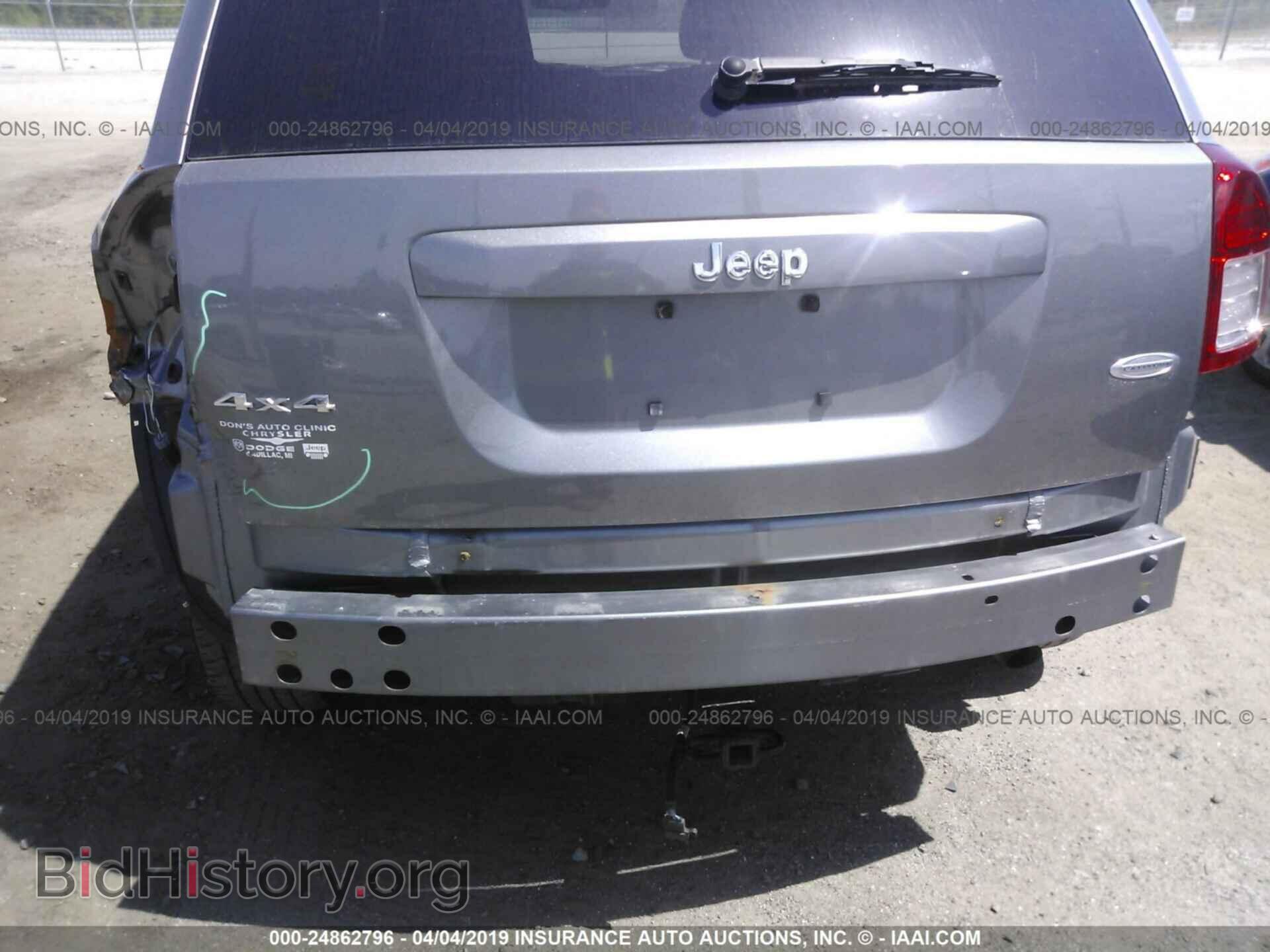 2012 JEEP COMPASS - VIN: 1C4NJDEB5CD694170 - Фото 6