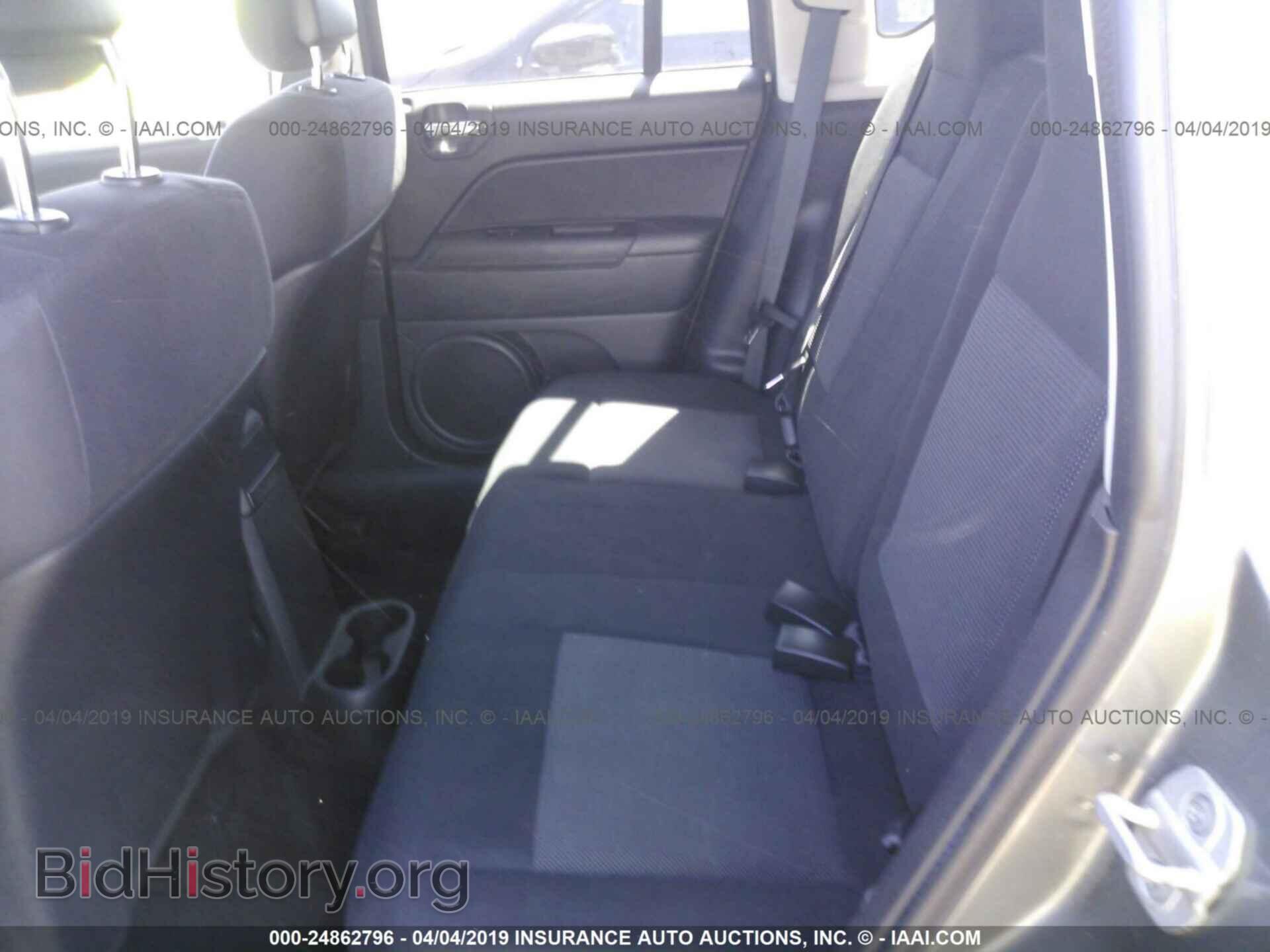 2012 JEEP COMPASS - VIN: 1C4NJDEB5CD694170 - Фото 8