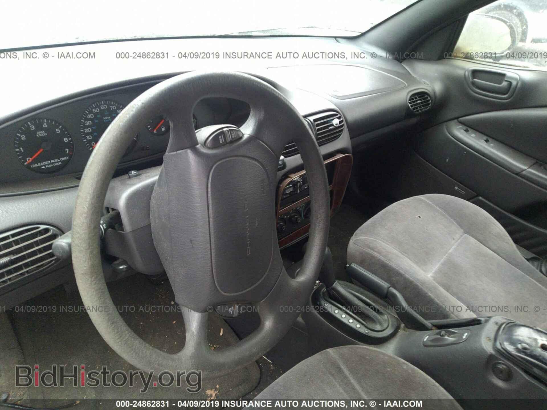 1998 CHRYSLER SEBRING - VIN: 3C3EL45H4WT274868 - Фото 5