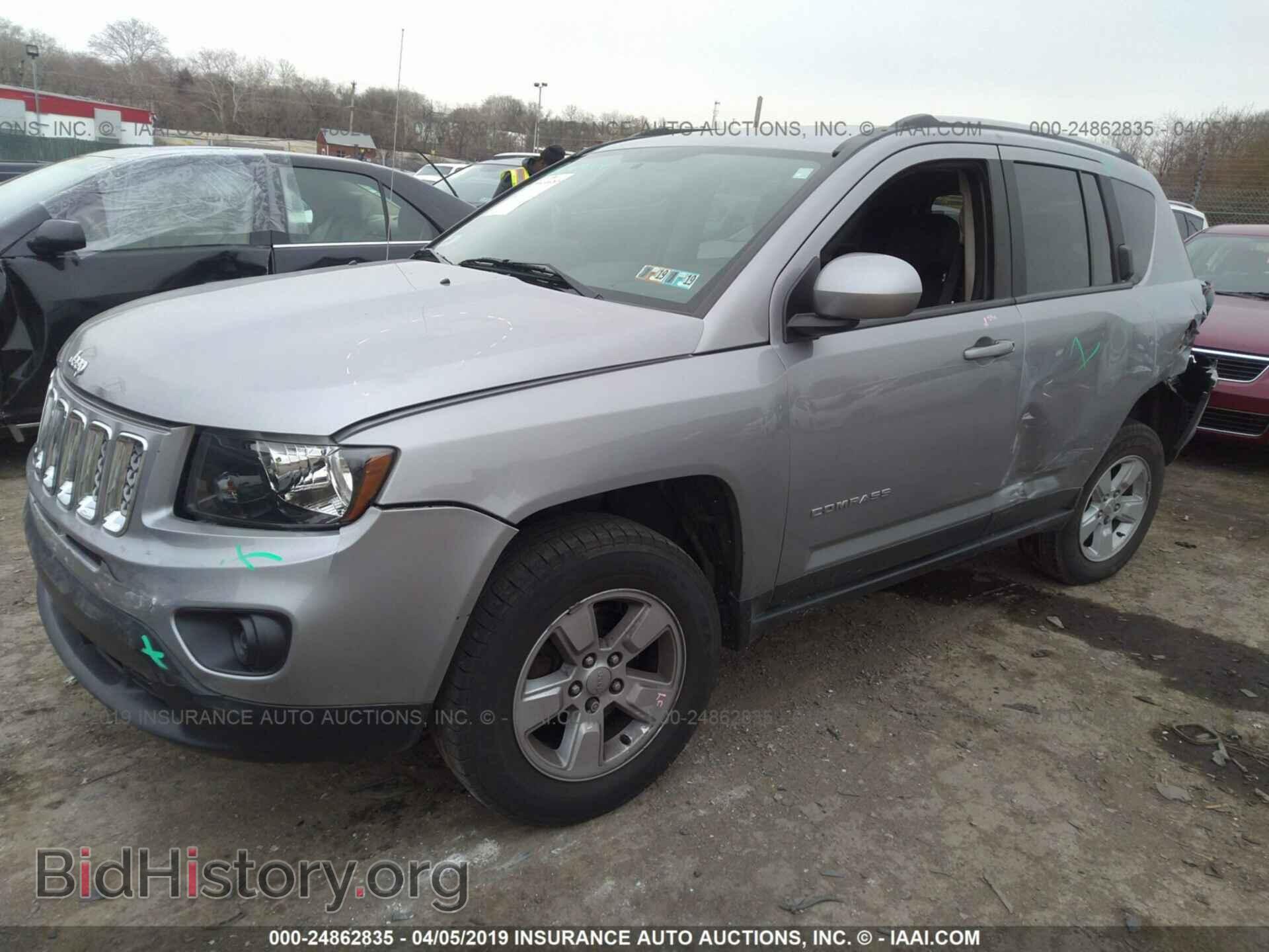 2017 JEEP COMPASS - VIN: 1C4NJCEA6HD156330 - Фото 2